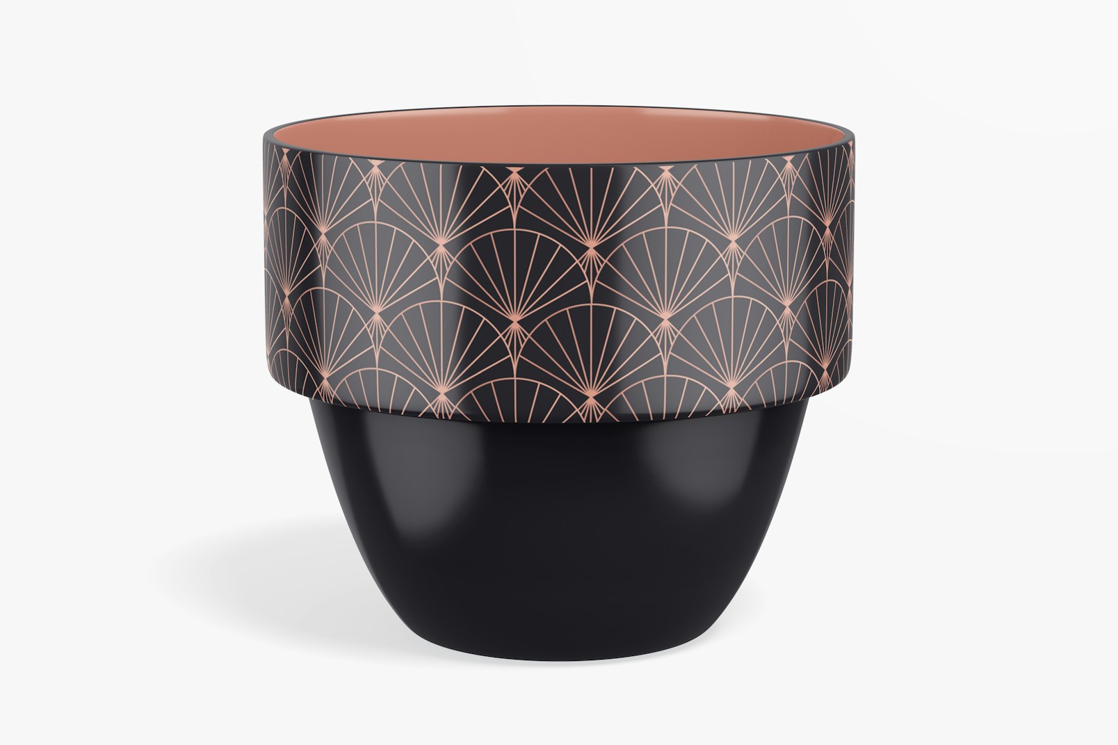 Espresso Cup without Handle Mockup, Front View
