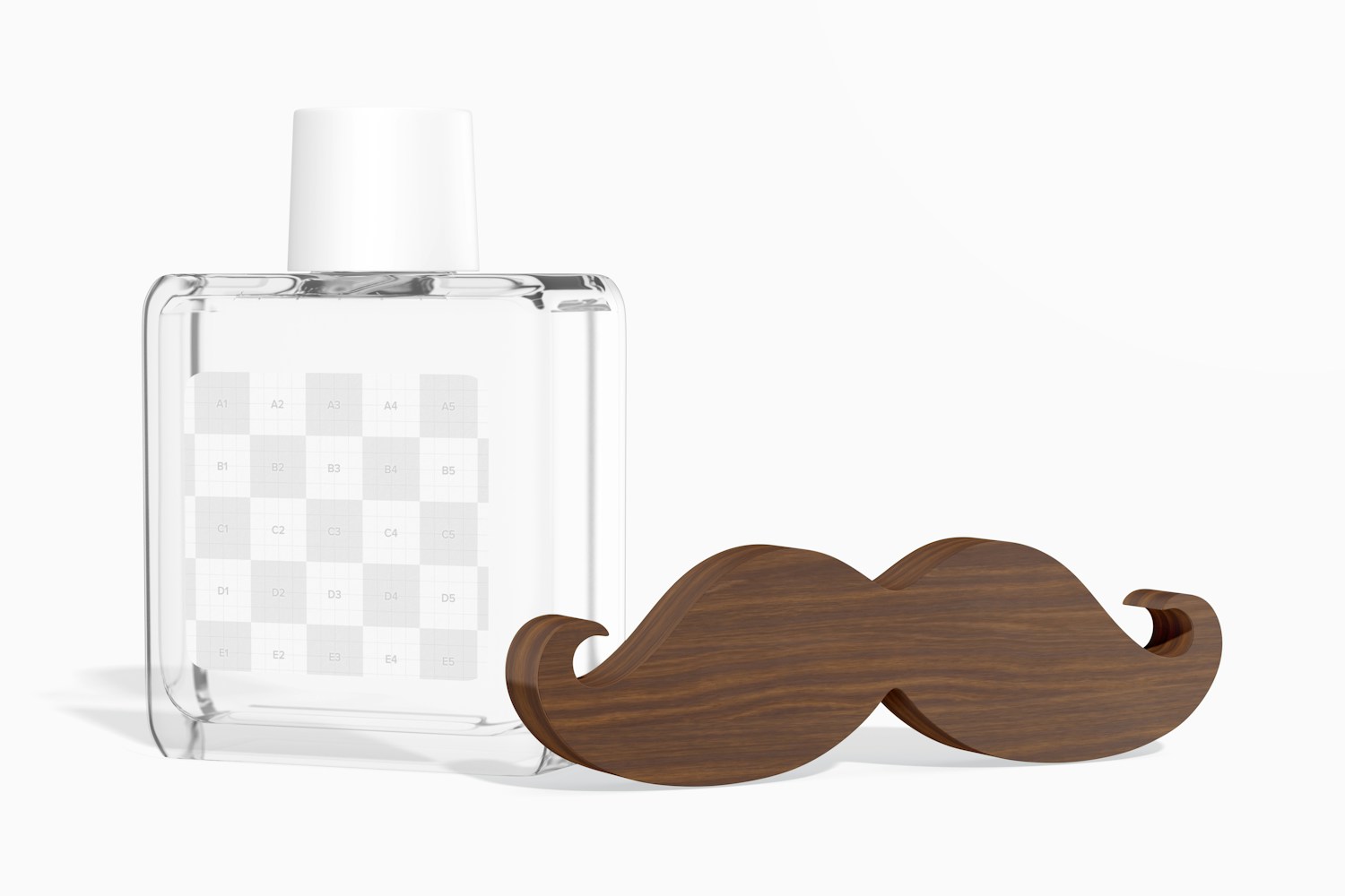After Shave Lotion Mockup, Right View