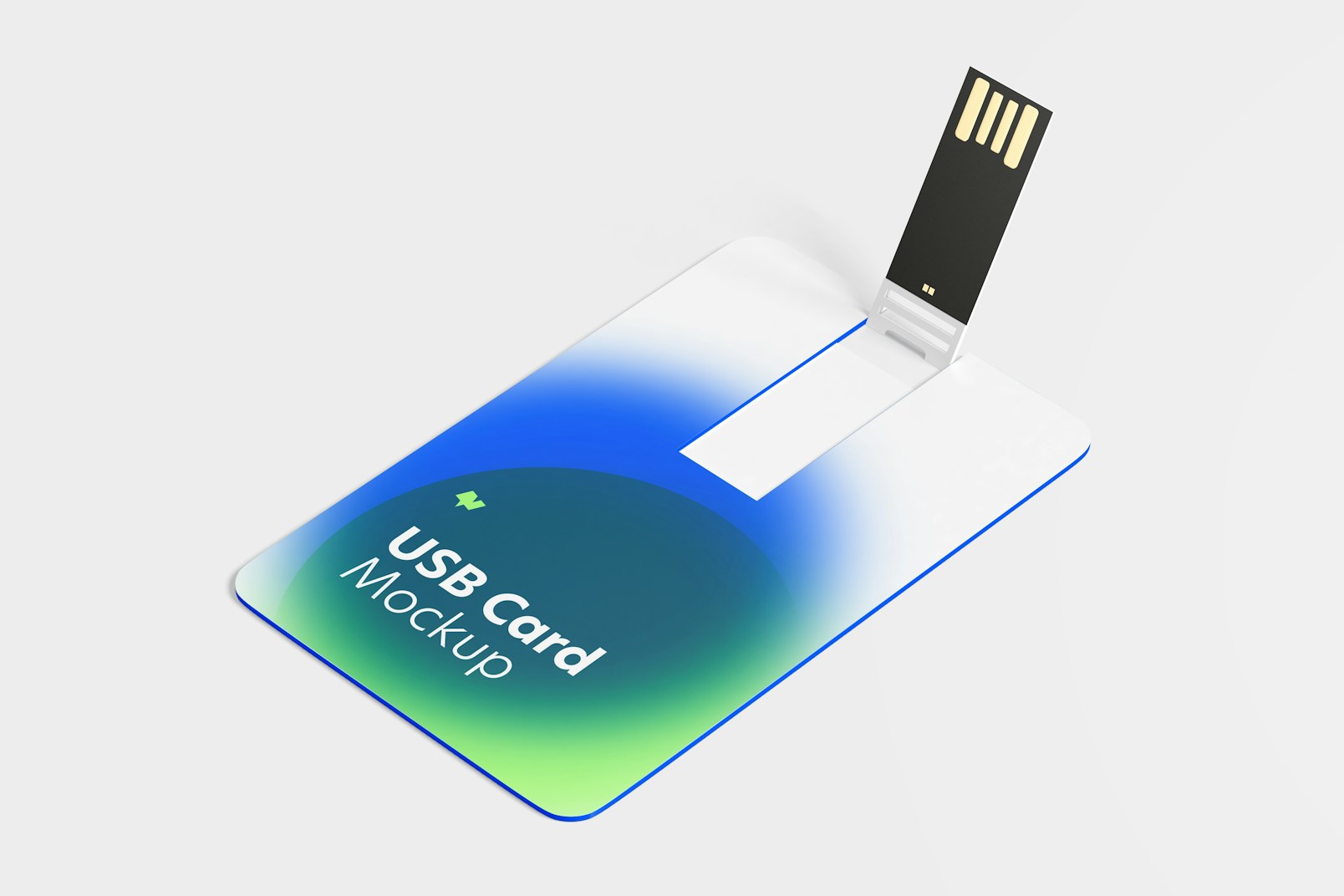 Maqueta de Tarjetas USB, Vista Superior