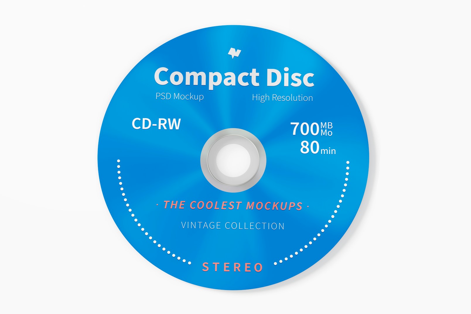 Compact Disc Mockup
