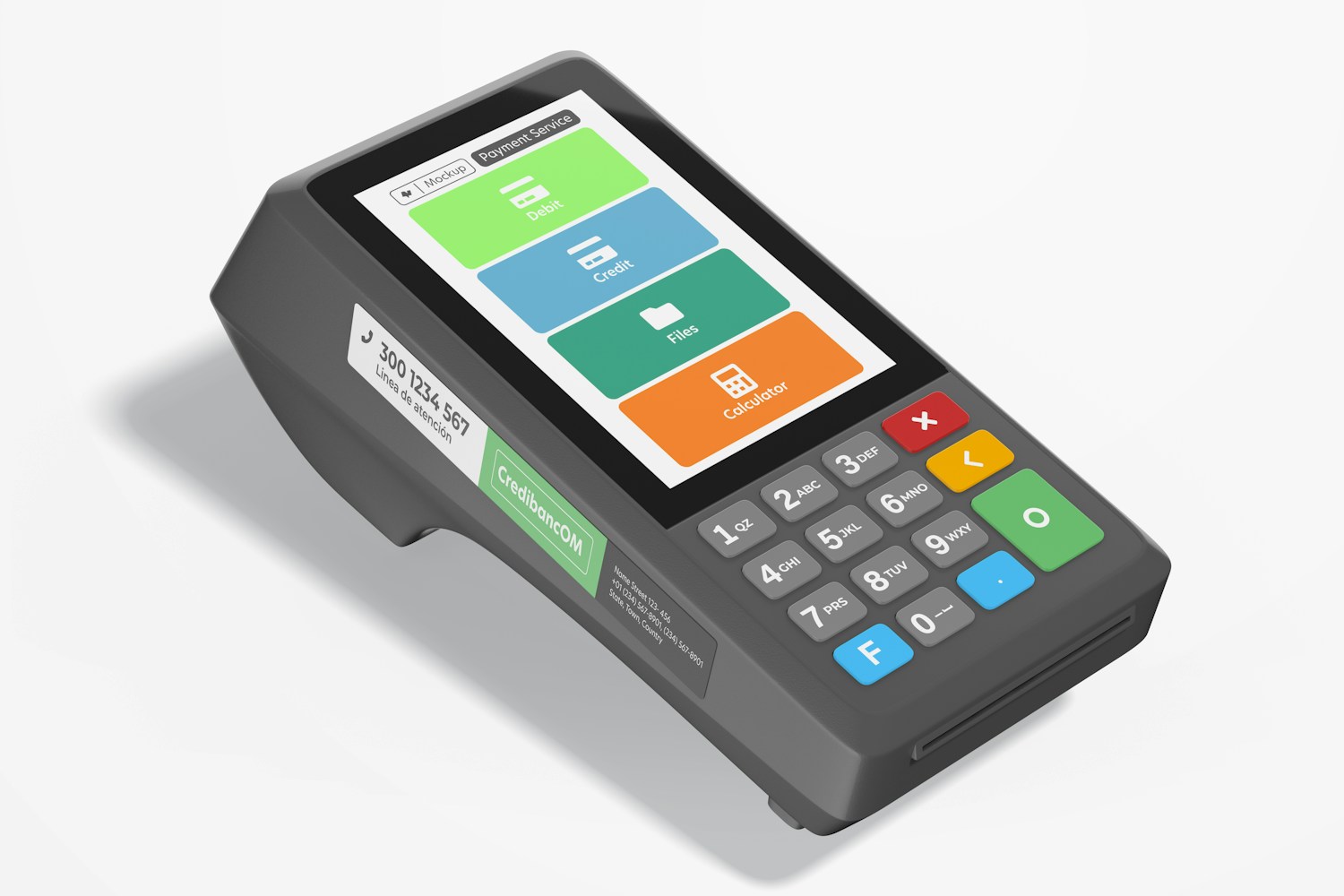 Payment Device Mockup