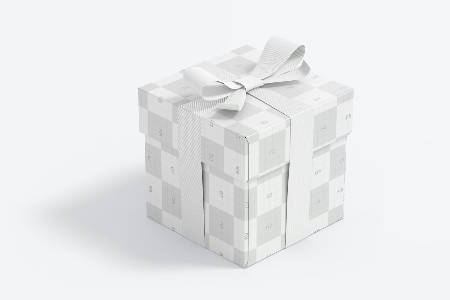 Take advantage of the editable zones of the box and the ribbon.