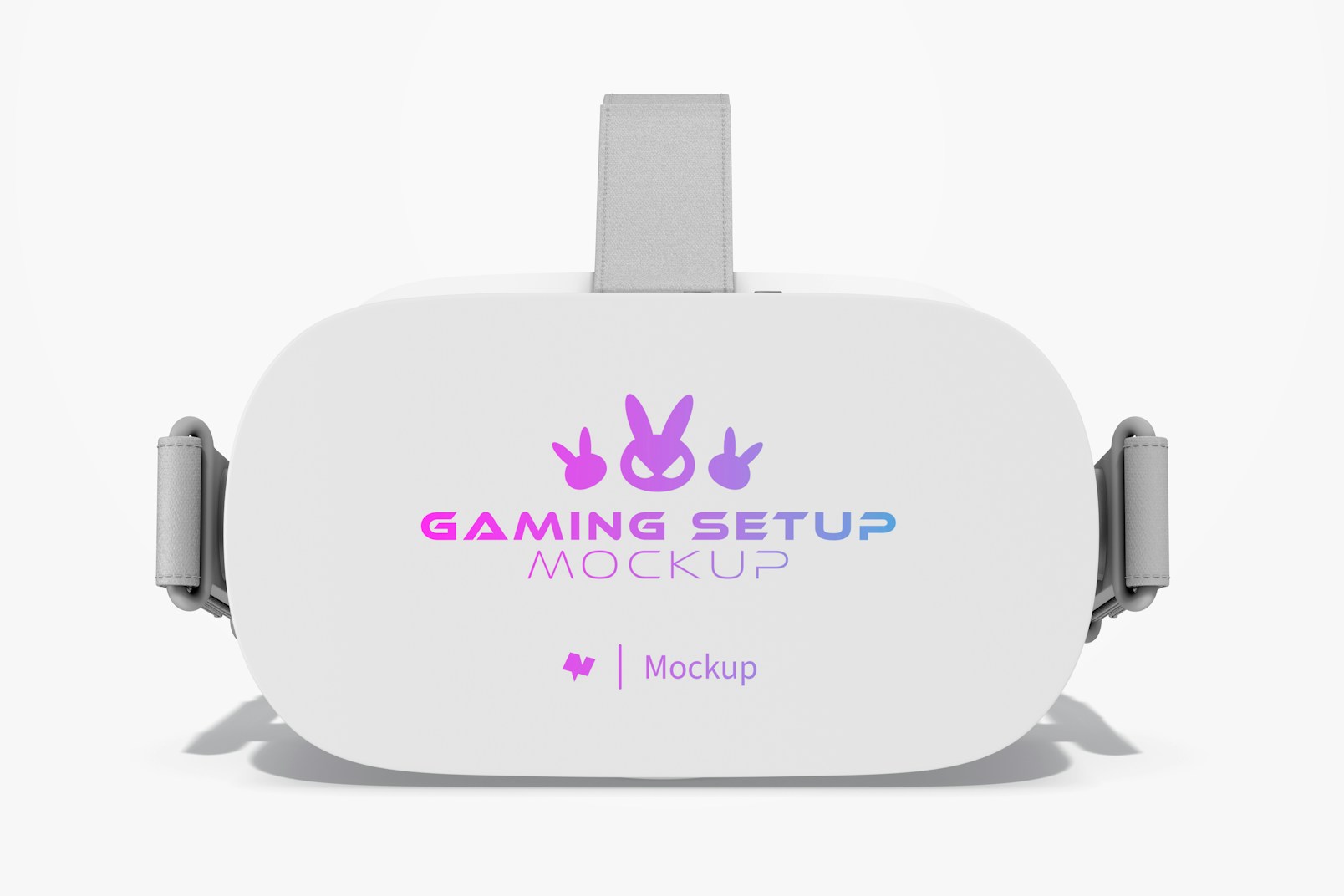 VR Glasses Mockup, Front View