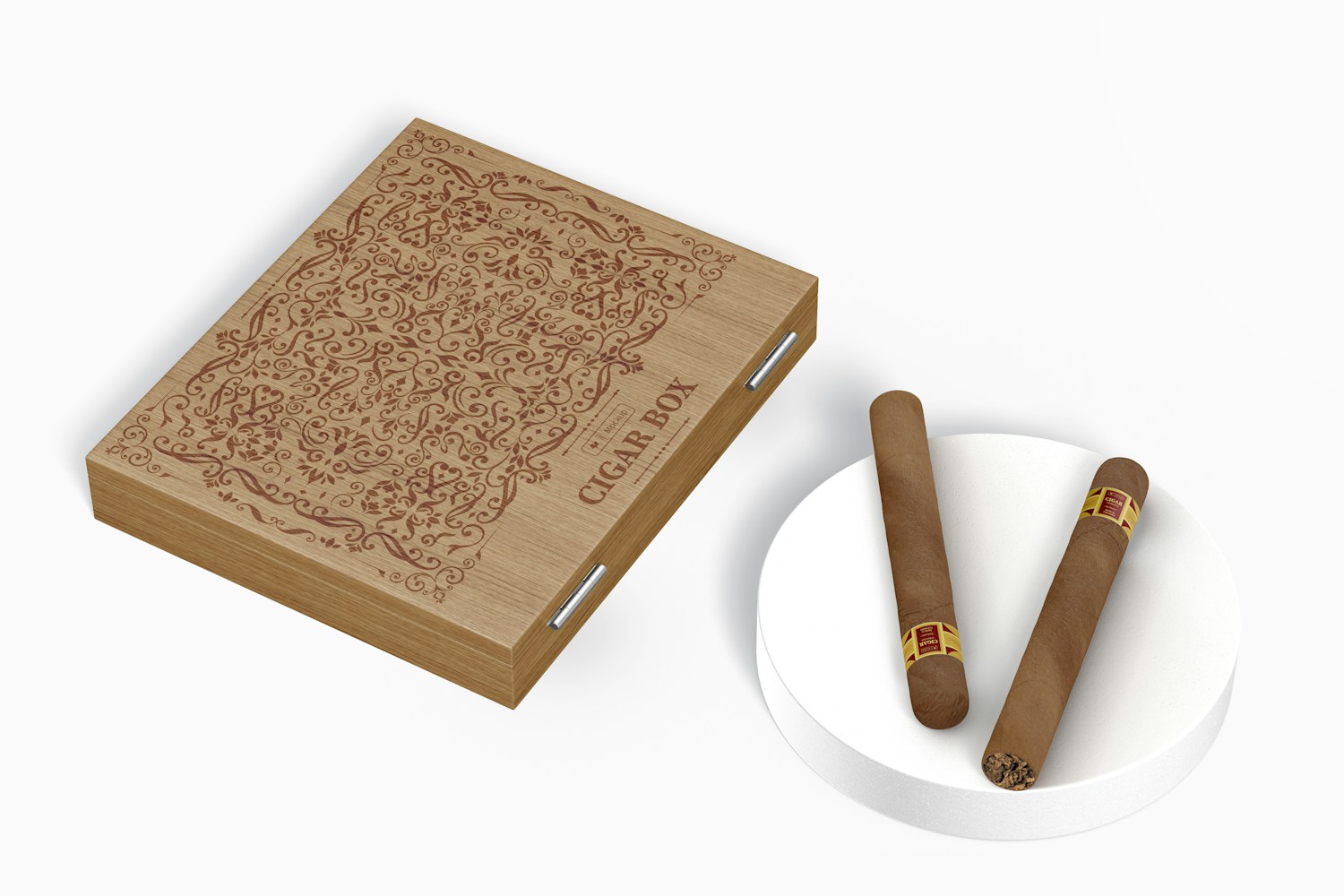 Maqueta de Caja de Cigarrillos, Cerrado Maqueta de Caja de Cigarrillos, Cerrado