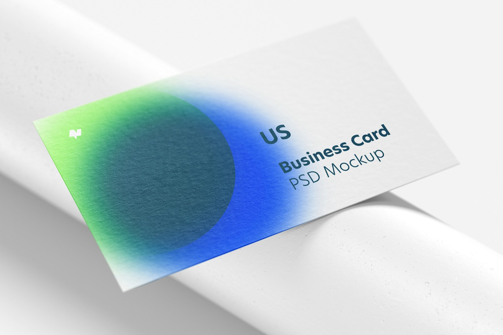 US Landscape Business Card Mockup