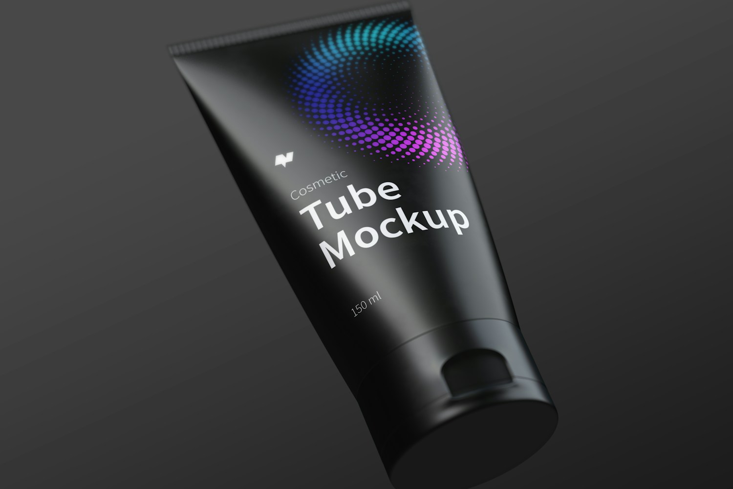 150ml Cosmetic Tube Mockup