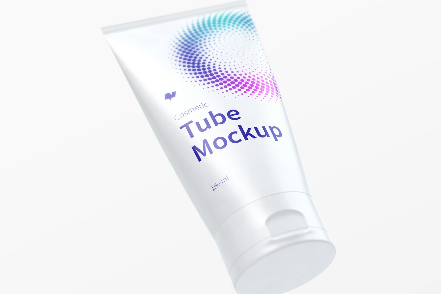 150ml Cosmetic Tube Mockup