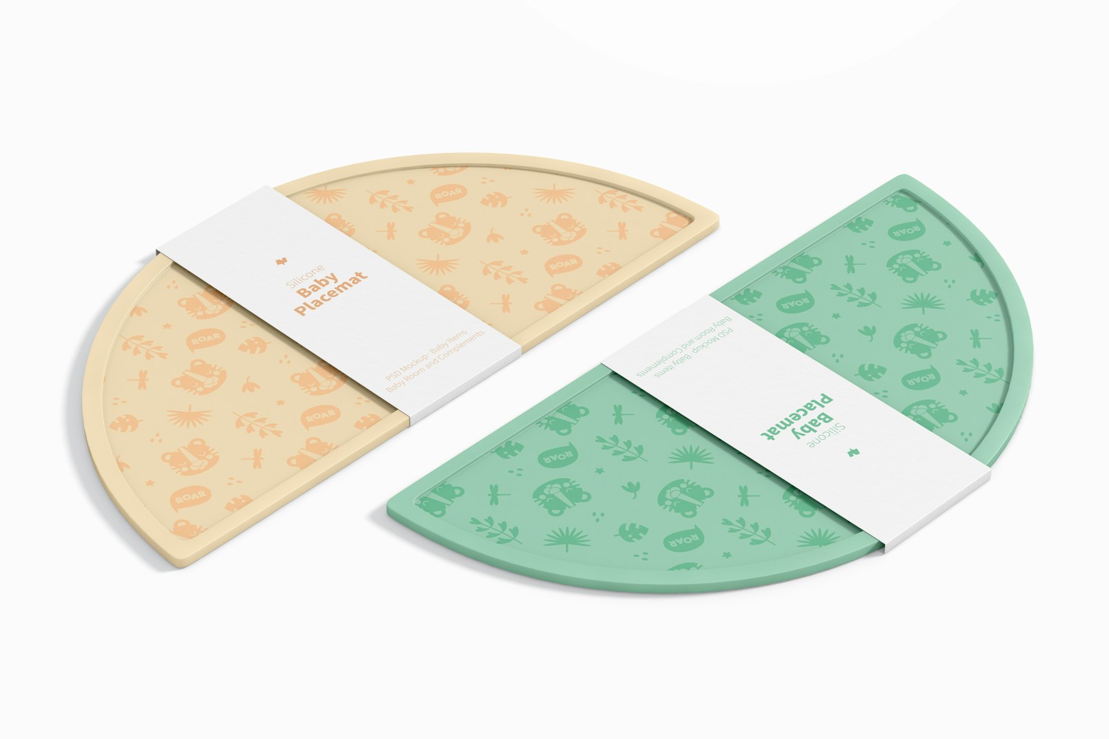 Silicone Baby Placemat Mockup