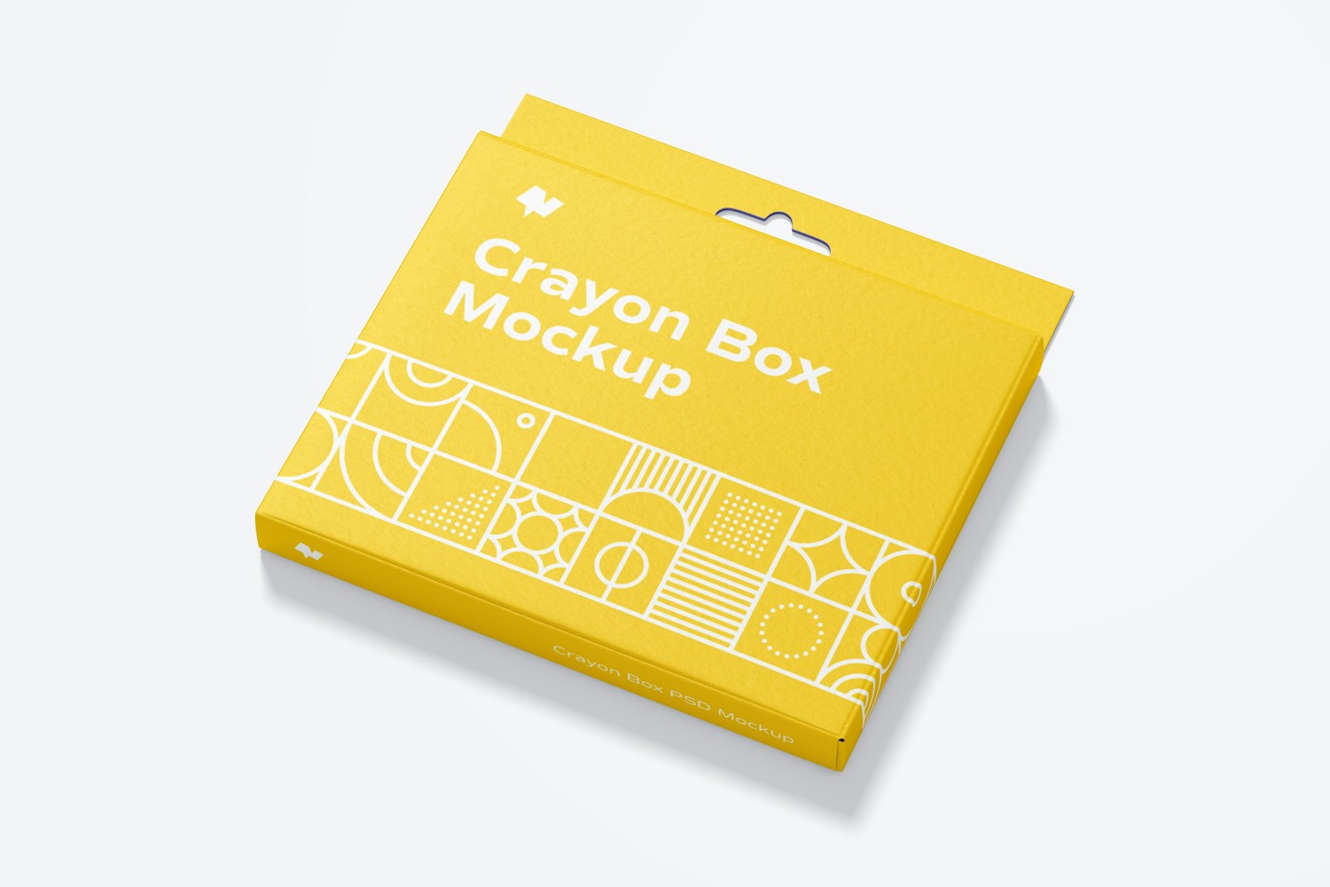 Crayon Box Mockup