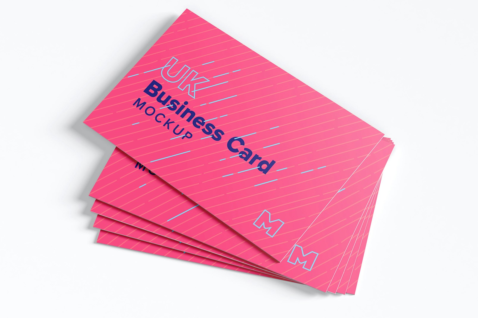 UK Business Cards Mockup 02