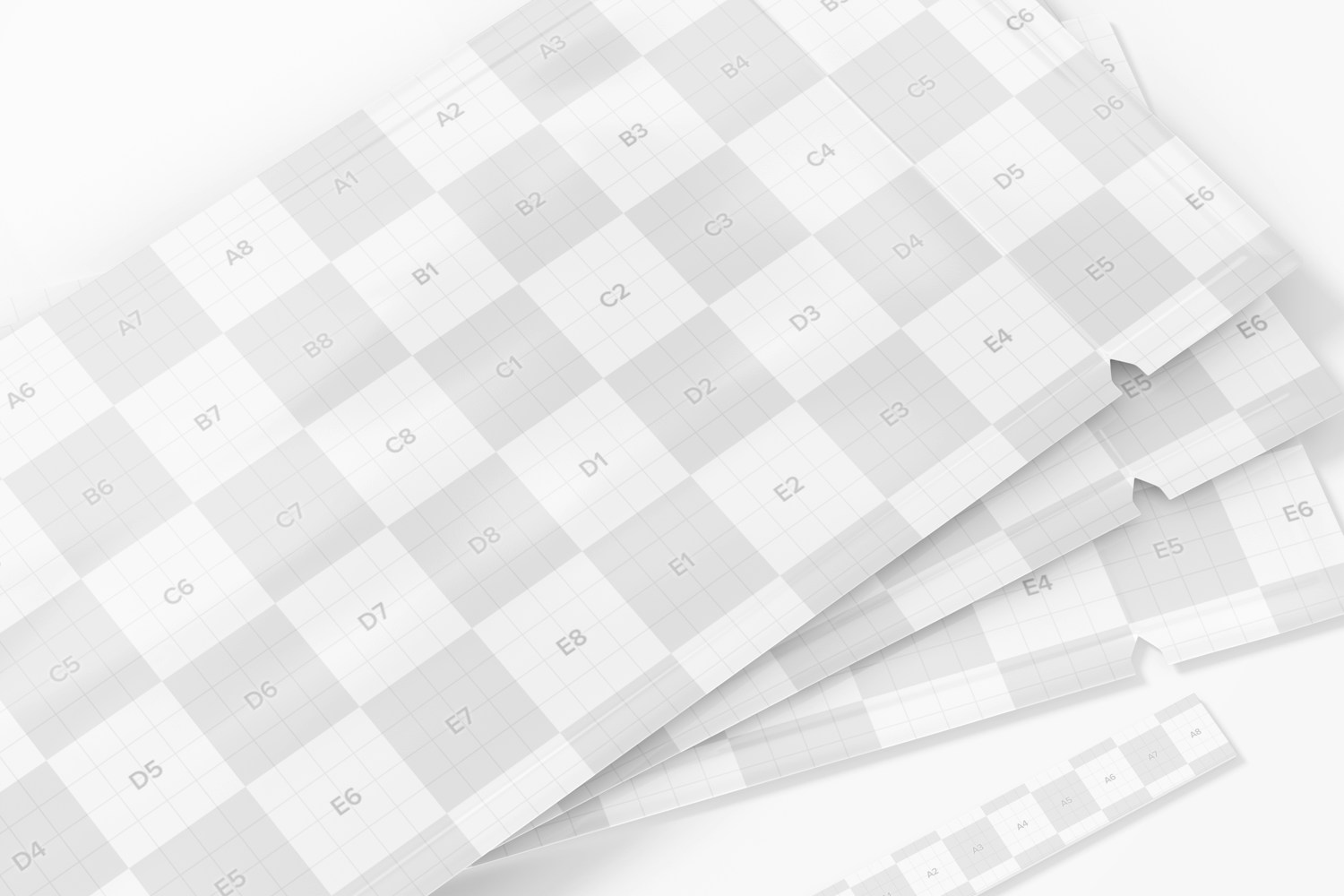 Pregnancy Test Strips Mockup, Close Up Pregnancy Test Strips Mockup, Close Up