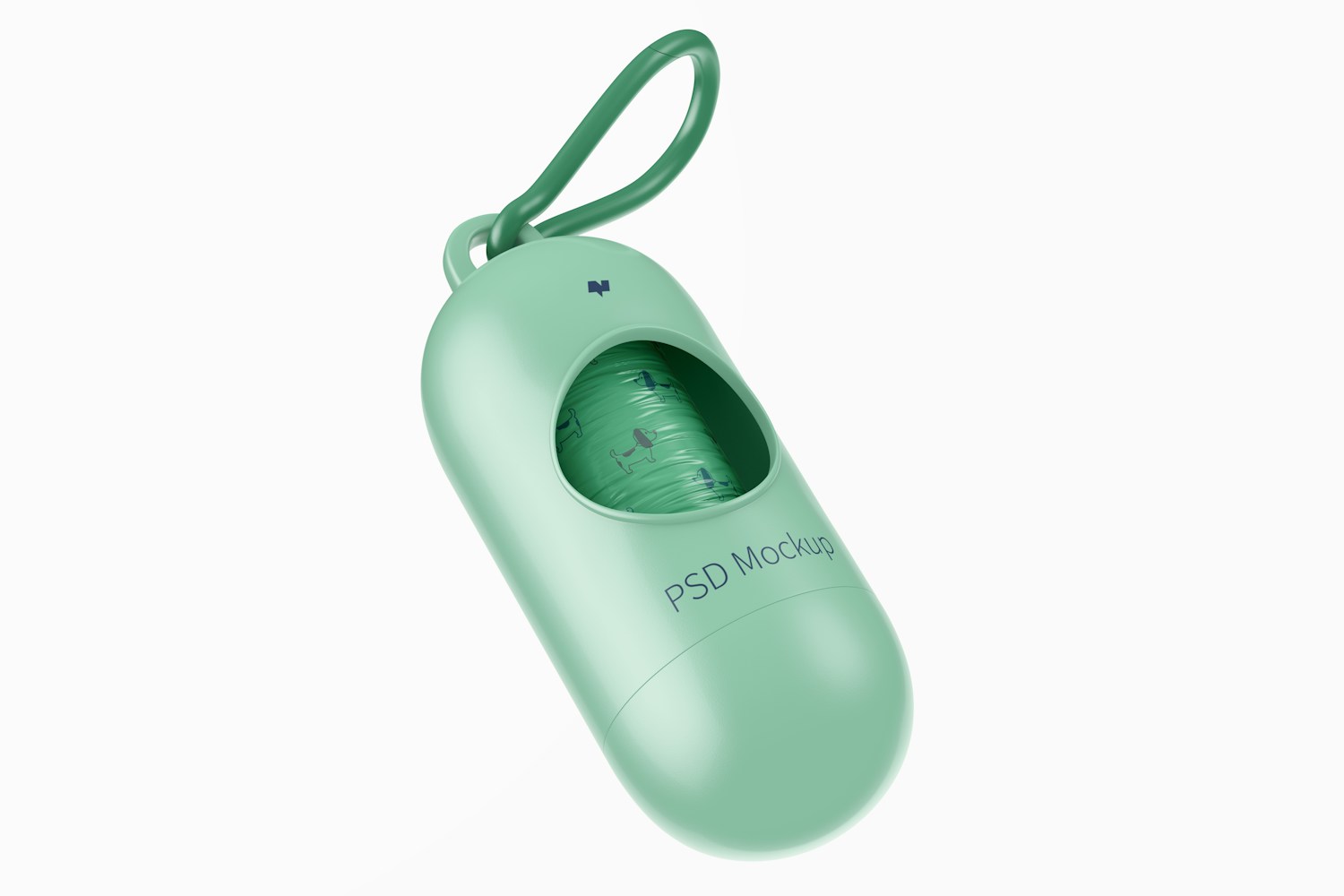 Pet Bag Dispenser Mockup Pet Bag Dispenser Mockup