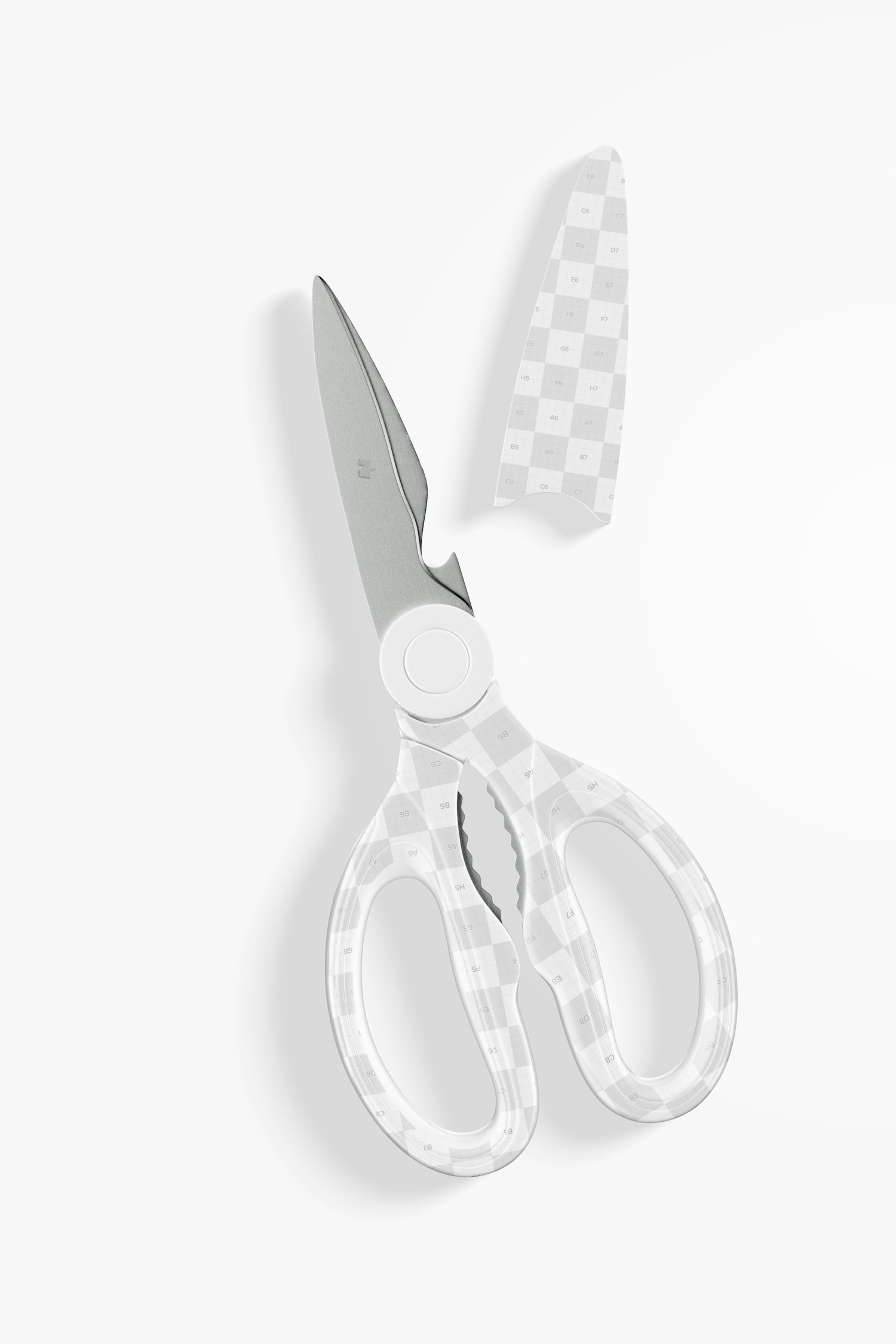 Kitchen Scissors Mockup Kitchen Scissors Mockup