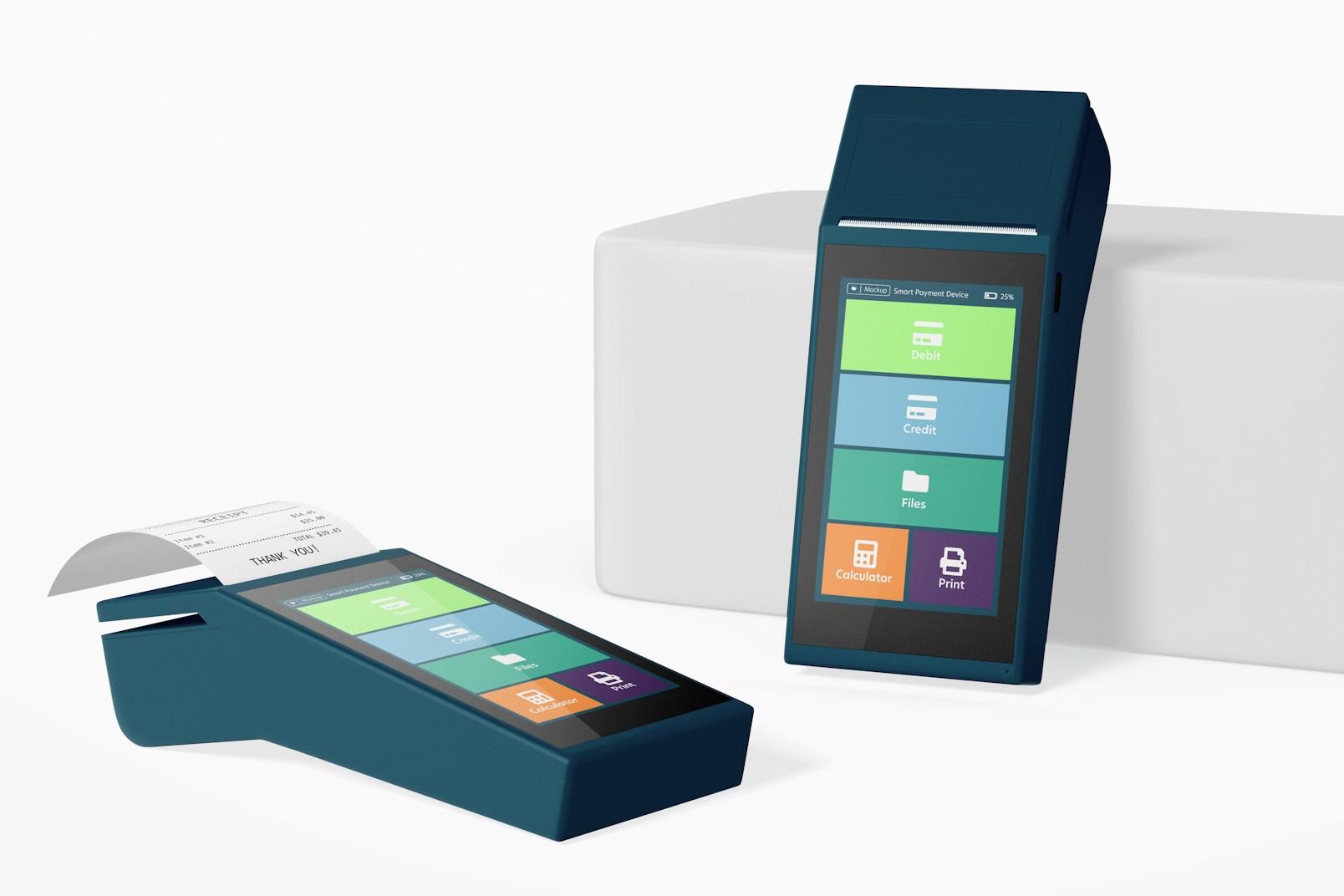 Smart Payment Devices Mockup