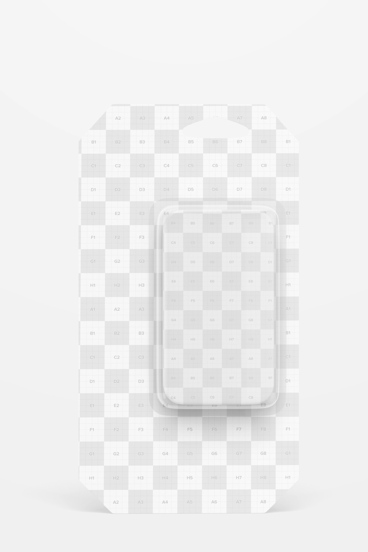 Power Bank Blister Mockup, Front View