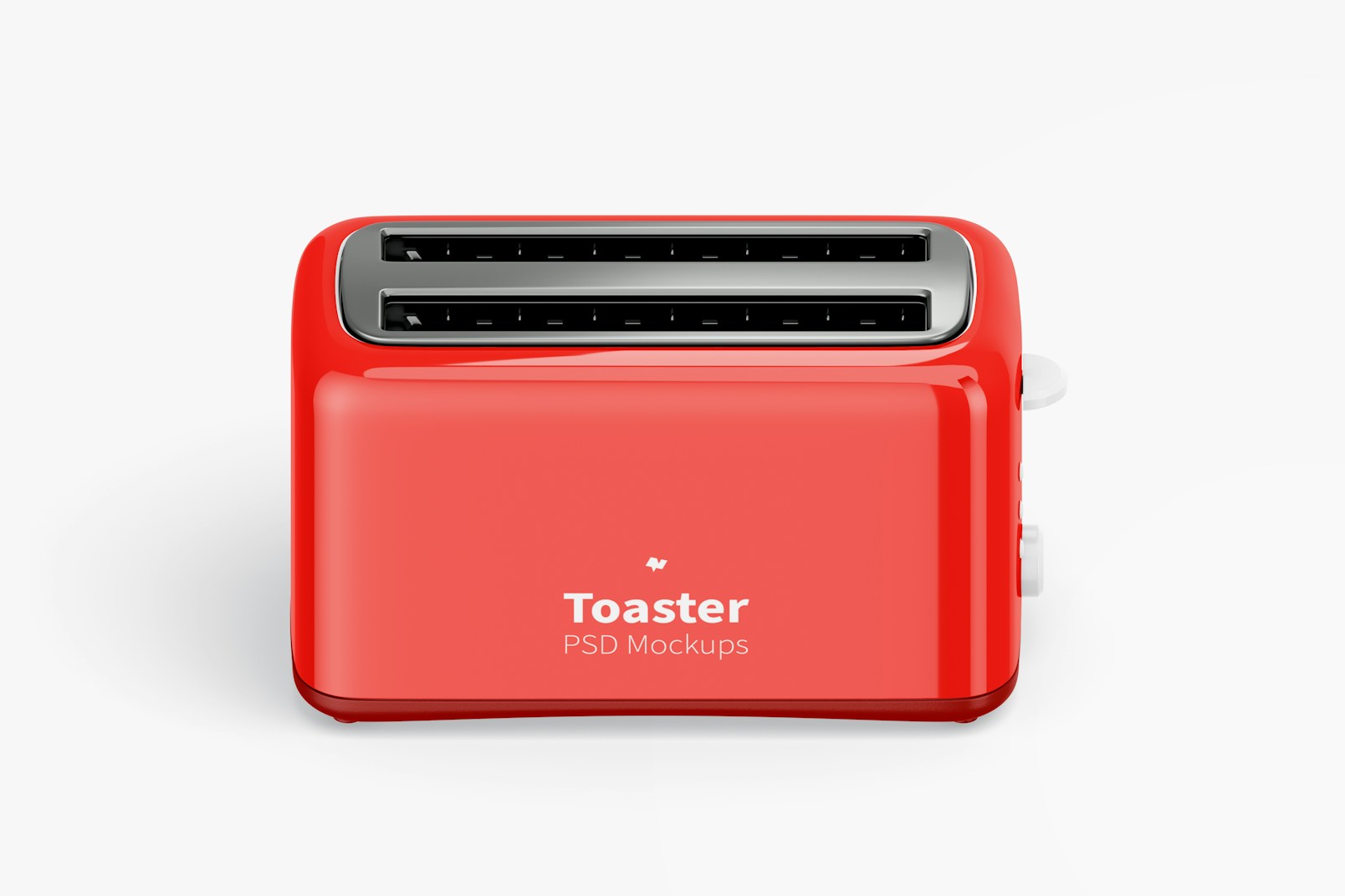 Toaster Mockup, Front View