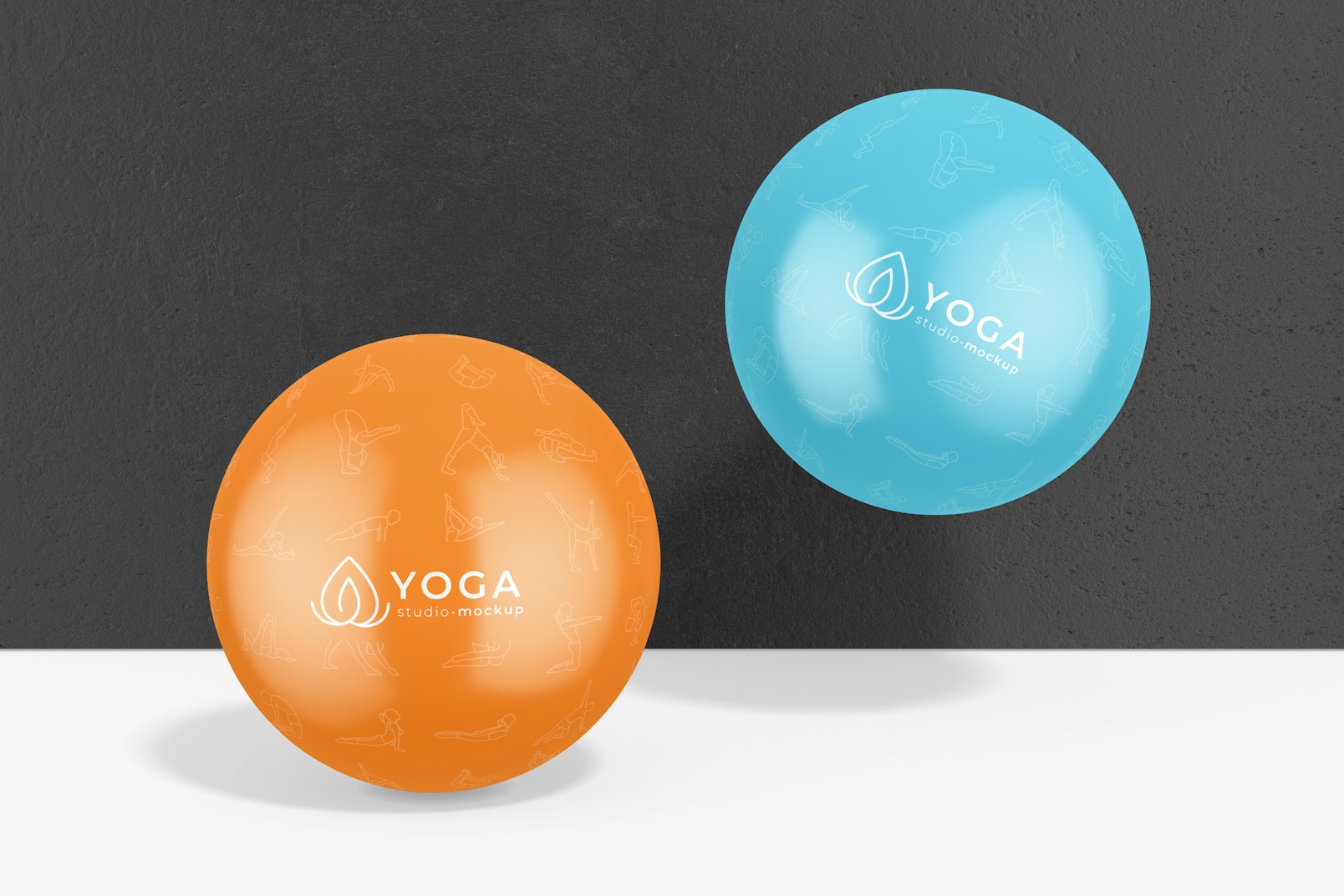 Yoga Balls Mockup