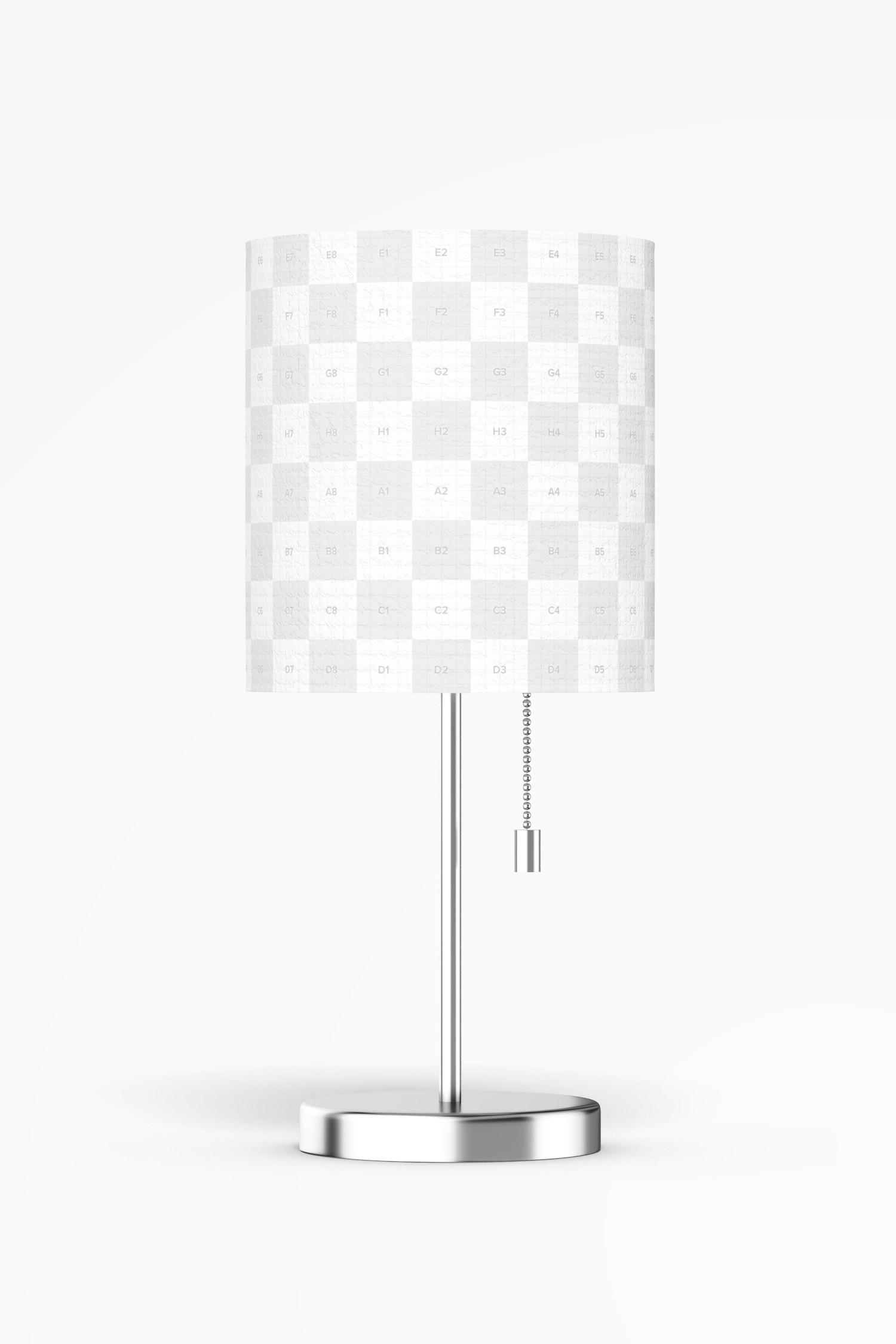 Baby Room Lamp Mockup, Front View