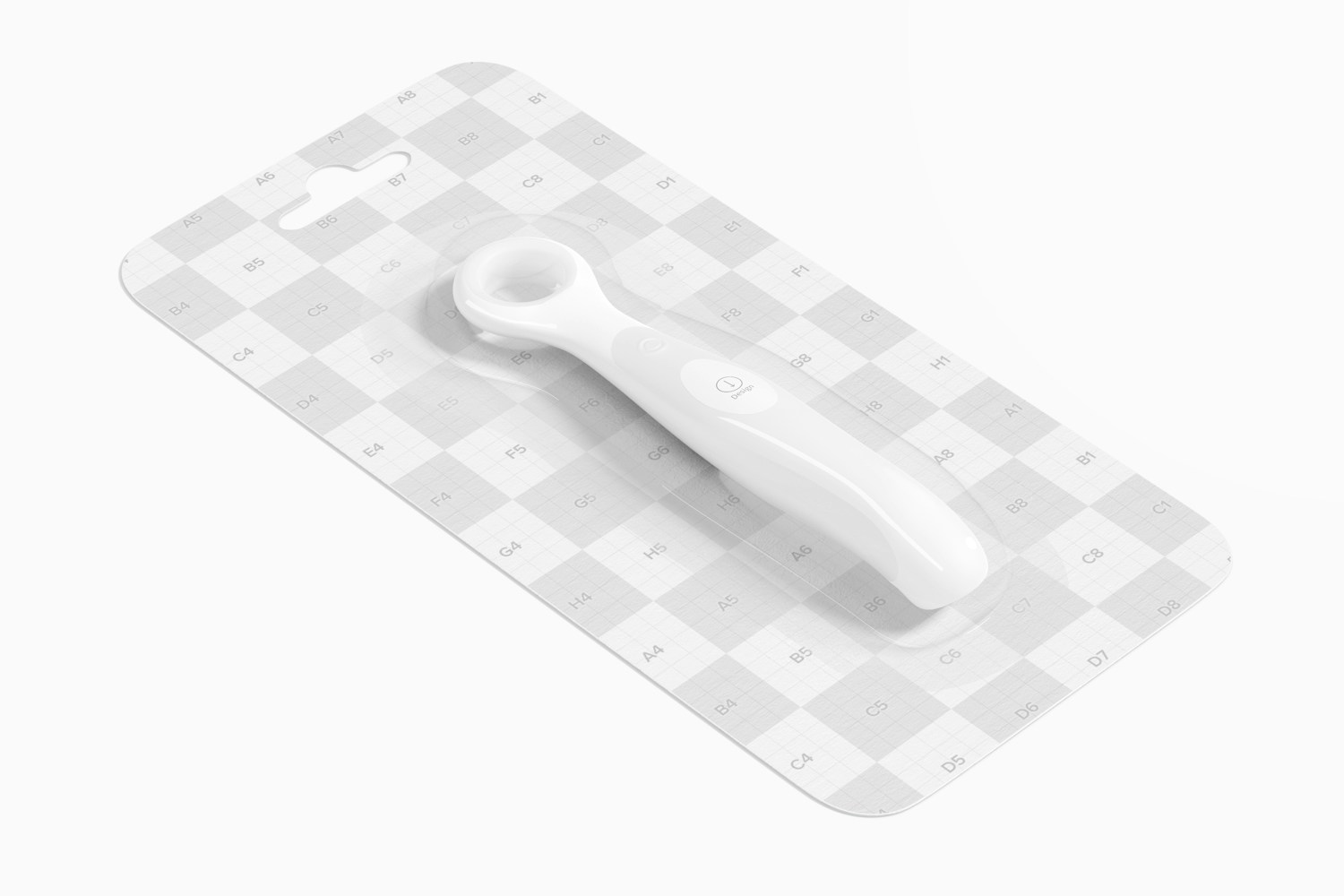 Baby Tongue Cleaner Blister Mockup