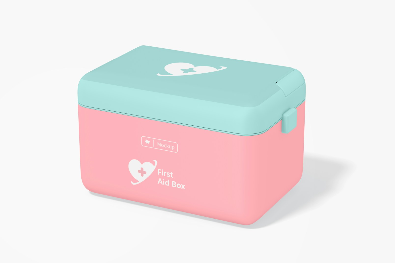 First Aid Box Mockup, Right View