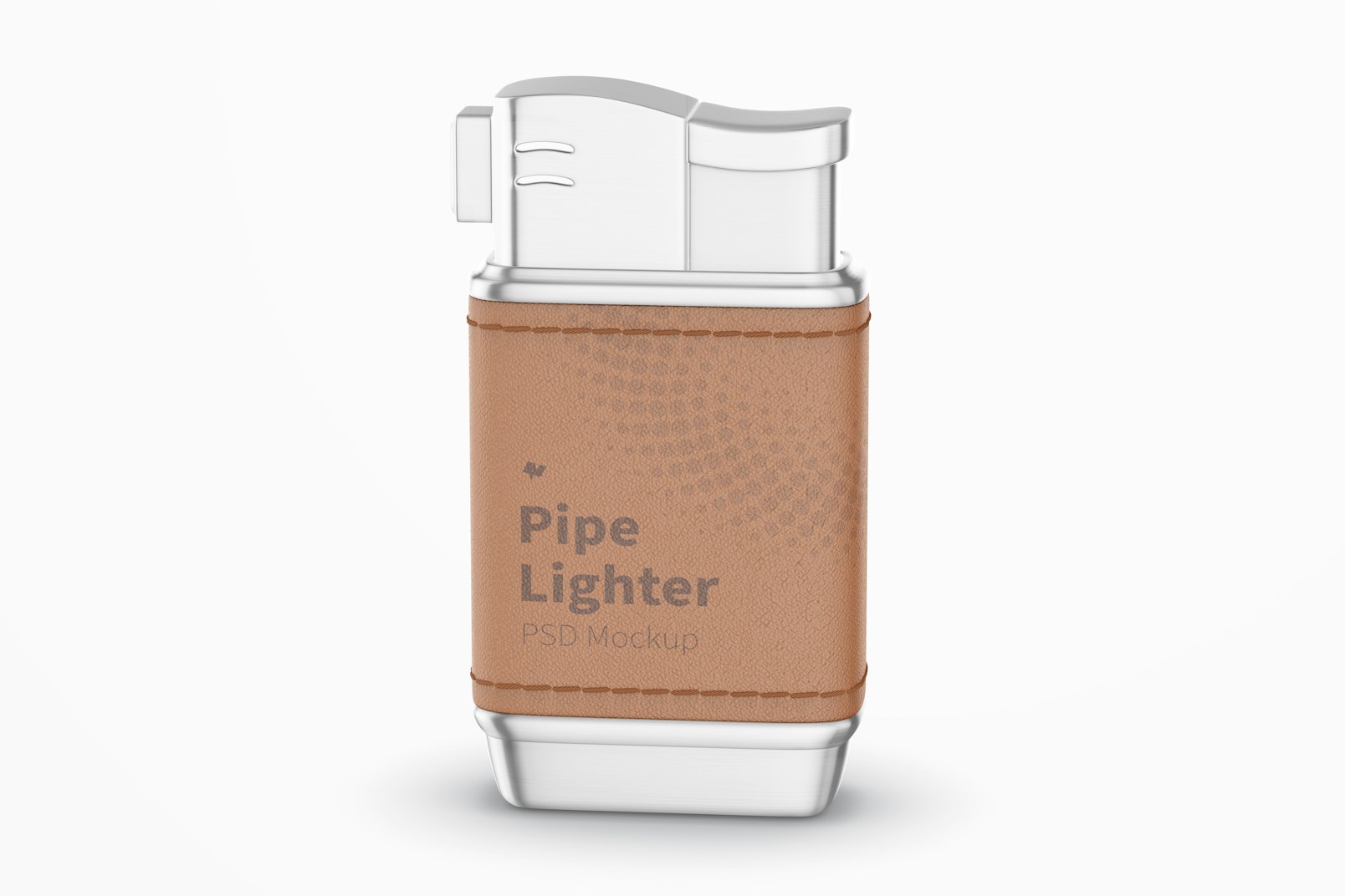 Pipe Lighter Mockup, Front View