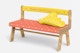 Wooden Kids Armchair Mockup, Right View