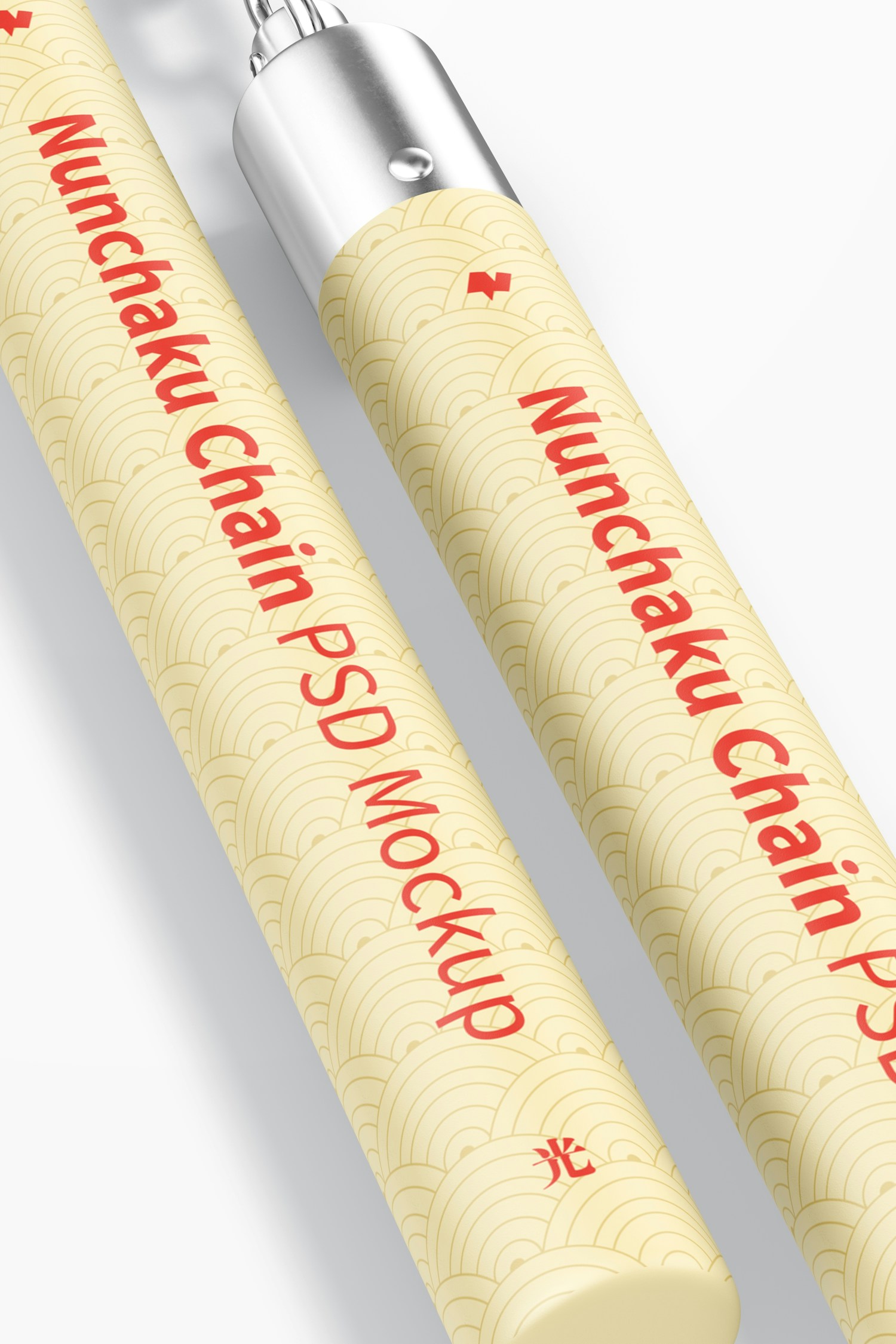Maqueta de Cadena Nunchaku, Primer Plano Maqueta de Cadena Nunchaku, Primer Plano