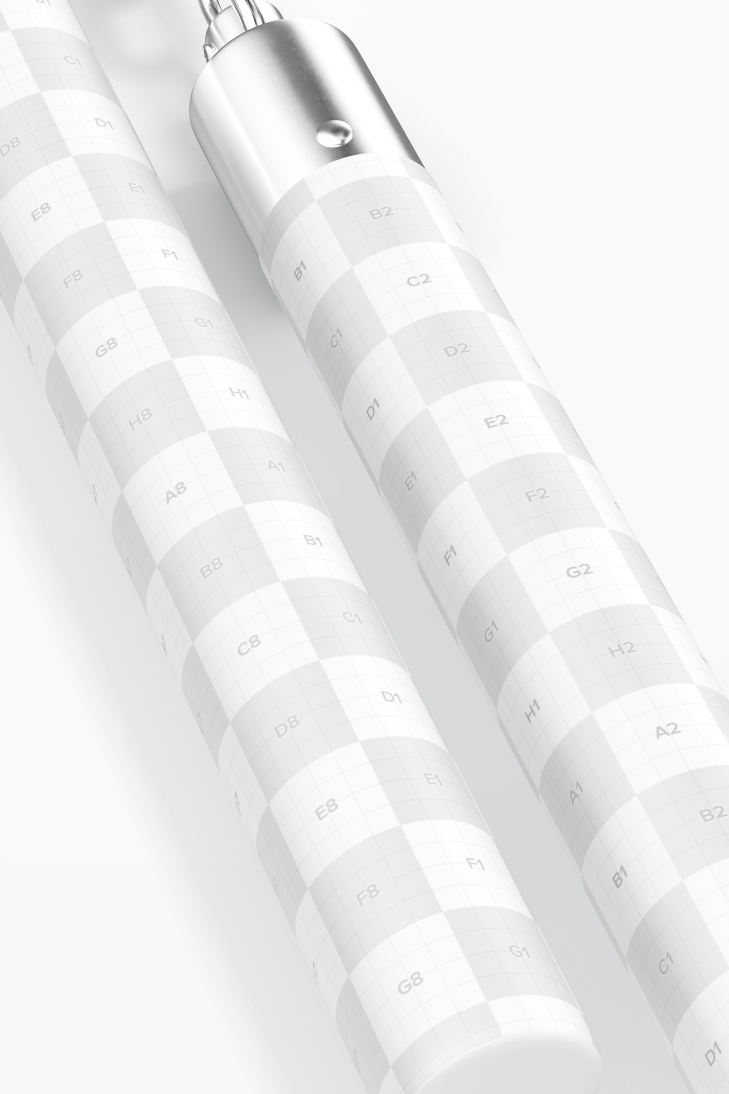 Maqueta de Cadena Nunchaku, Primer Plano Maqueta de Cadena Nunchaku, Primer Plano