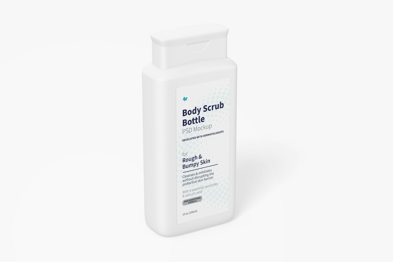 10 Oz Body Scrub Bottle Mockup 10 Oz Body Scrub Bottle Mockup