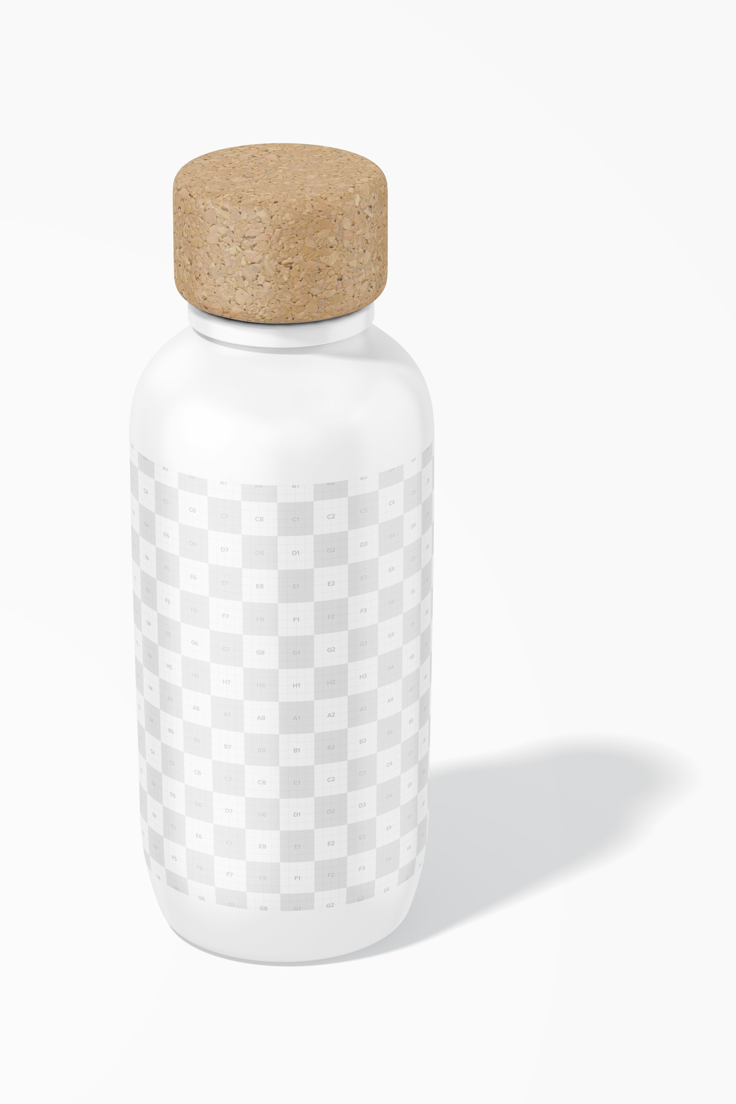 Maqueta Botella Plástica con Tapa para Agua