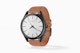 Watch with Leather Band Mockup, Perspective View