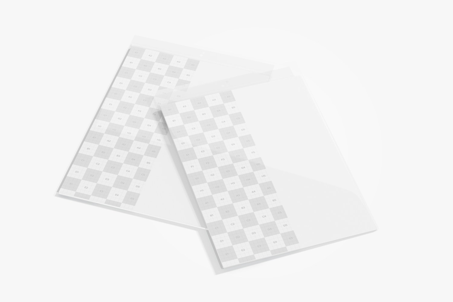 Sheet Packs with Label Mockup