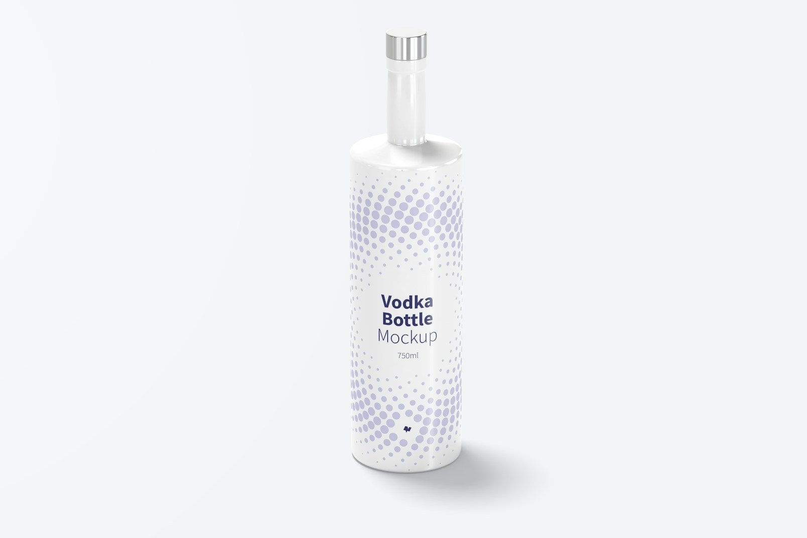 Maqueta de Botella de Vodka