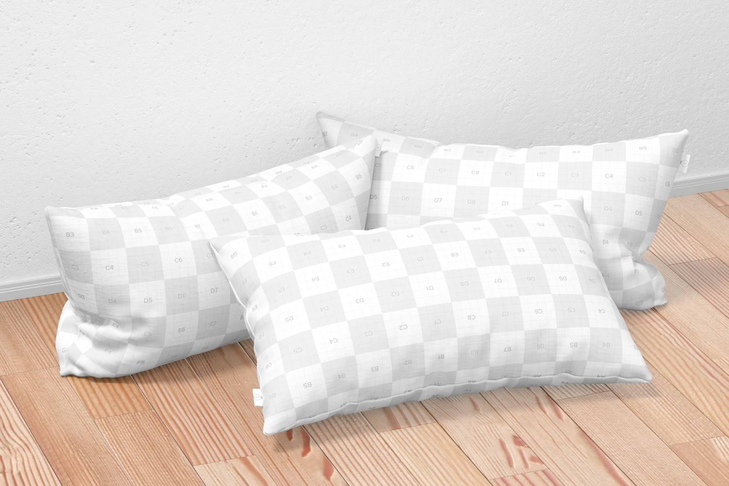 Rectangular Pillows Set Mockup