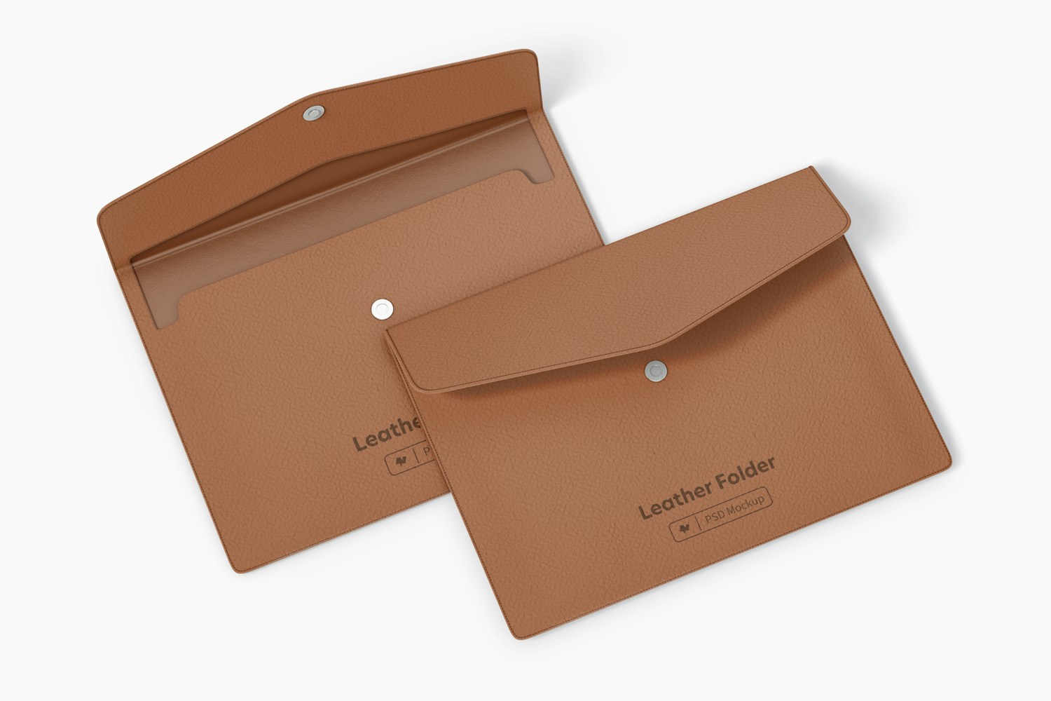 Leather Folders Mockup