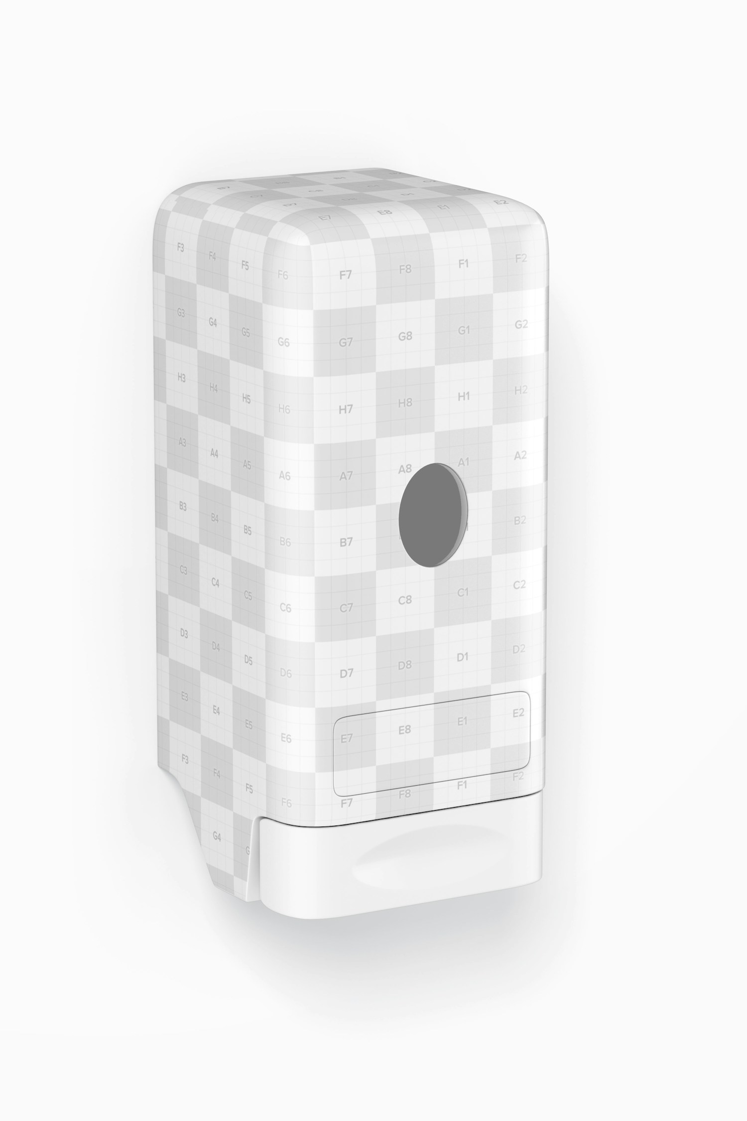 Liquid Soap Dispenser Mockup, Right View Liquid Soap Dispenser Mockup, Right View