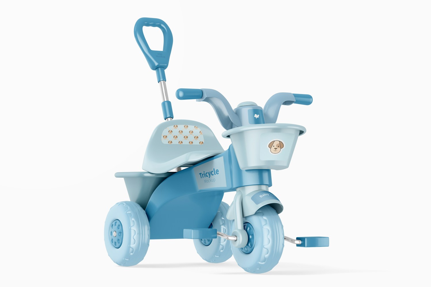 Tricycle Mockup, Right View