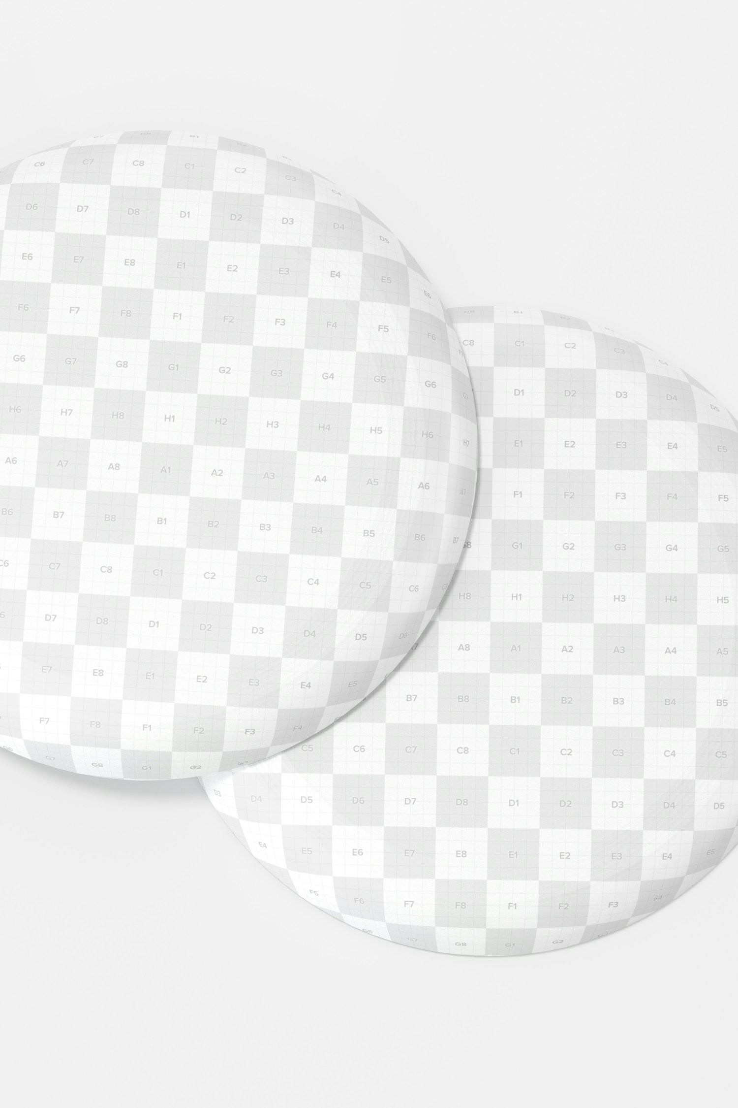 Frisbee Mockup, Close Up Frisbee Mockup, Close Up