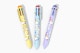 Multicolor Retractable Pens Mockup