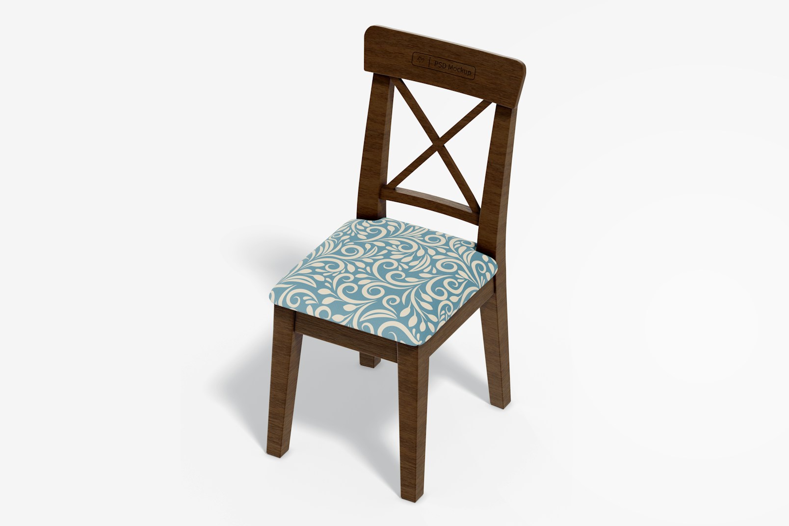 Wooden Dining Chair Mockup