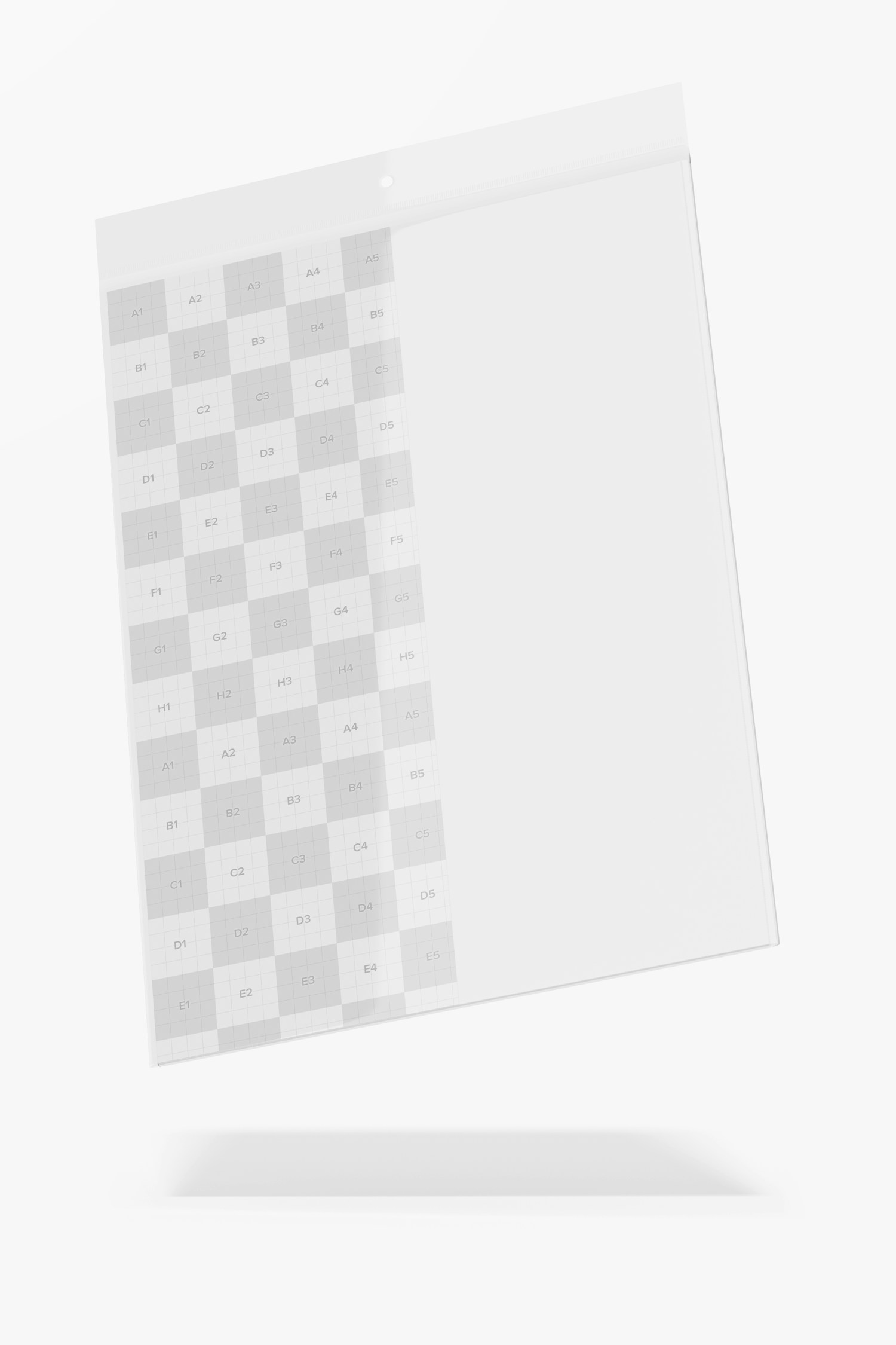 Sheet Pack with Label Mockup