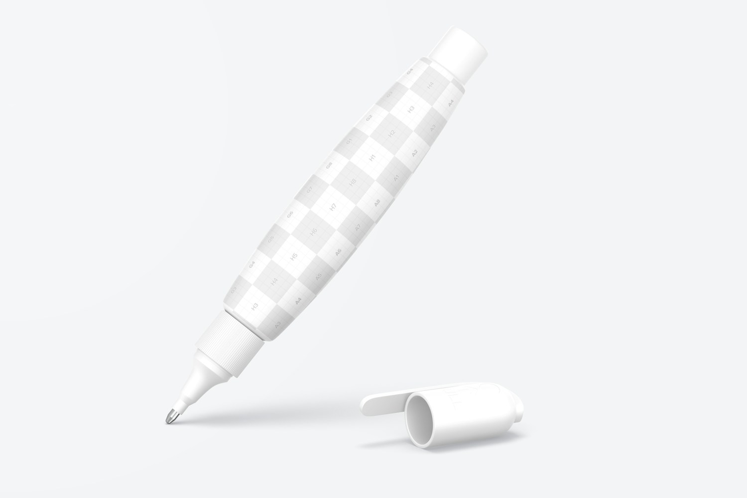 Correction Pen Mockup, Front View