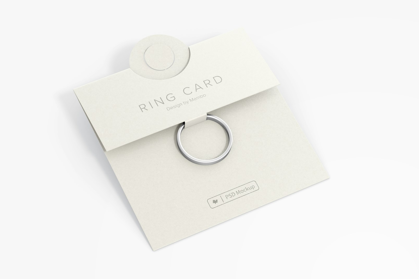 Ring Card Mockup