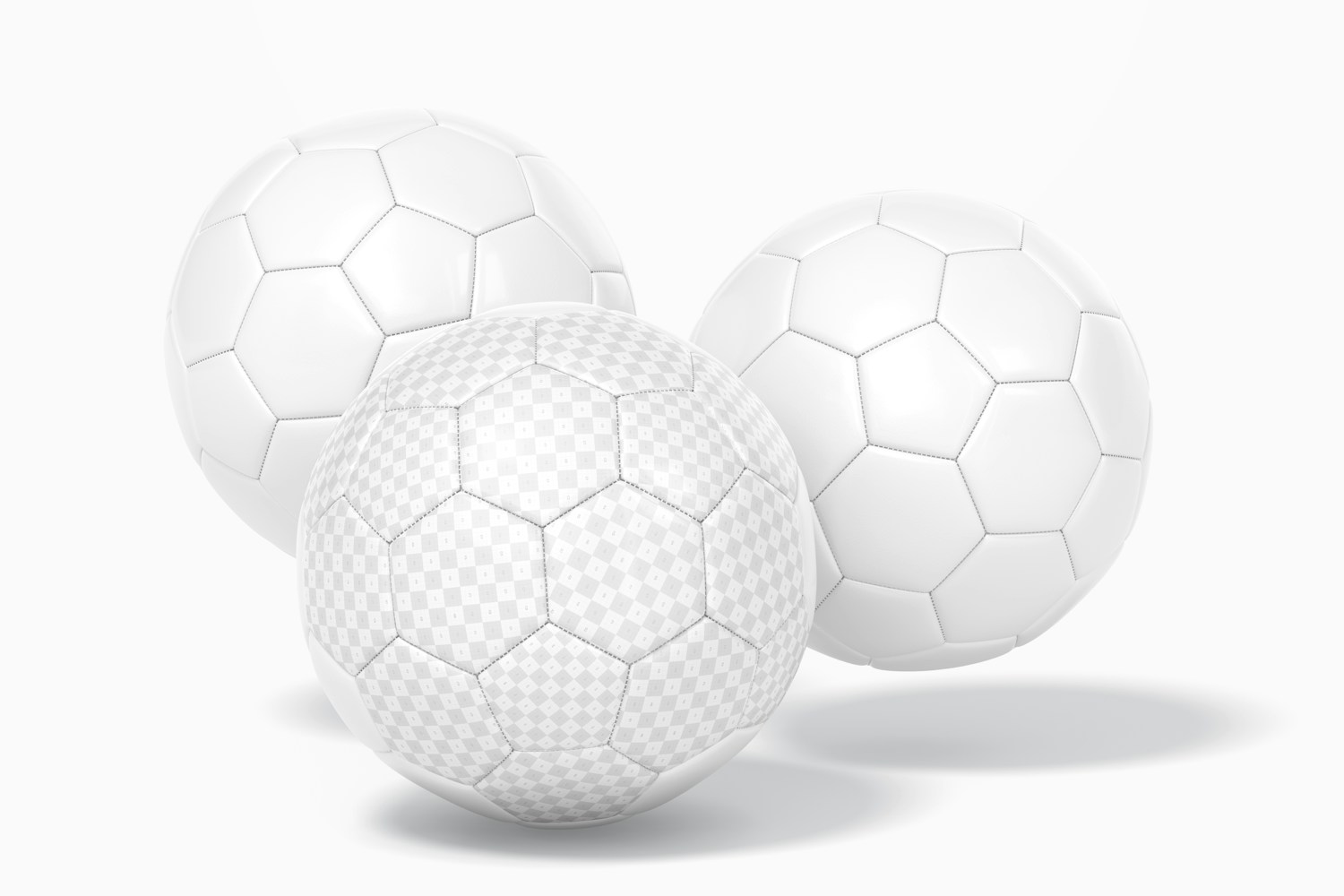 Soccer Ball Set Mockup