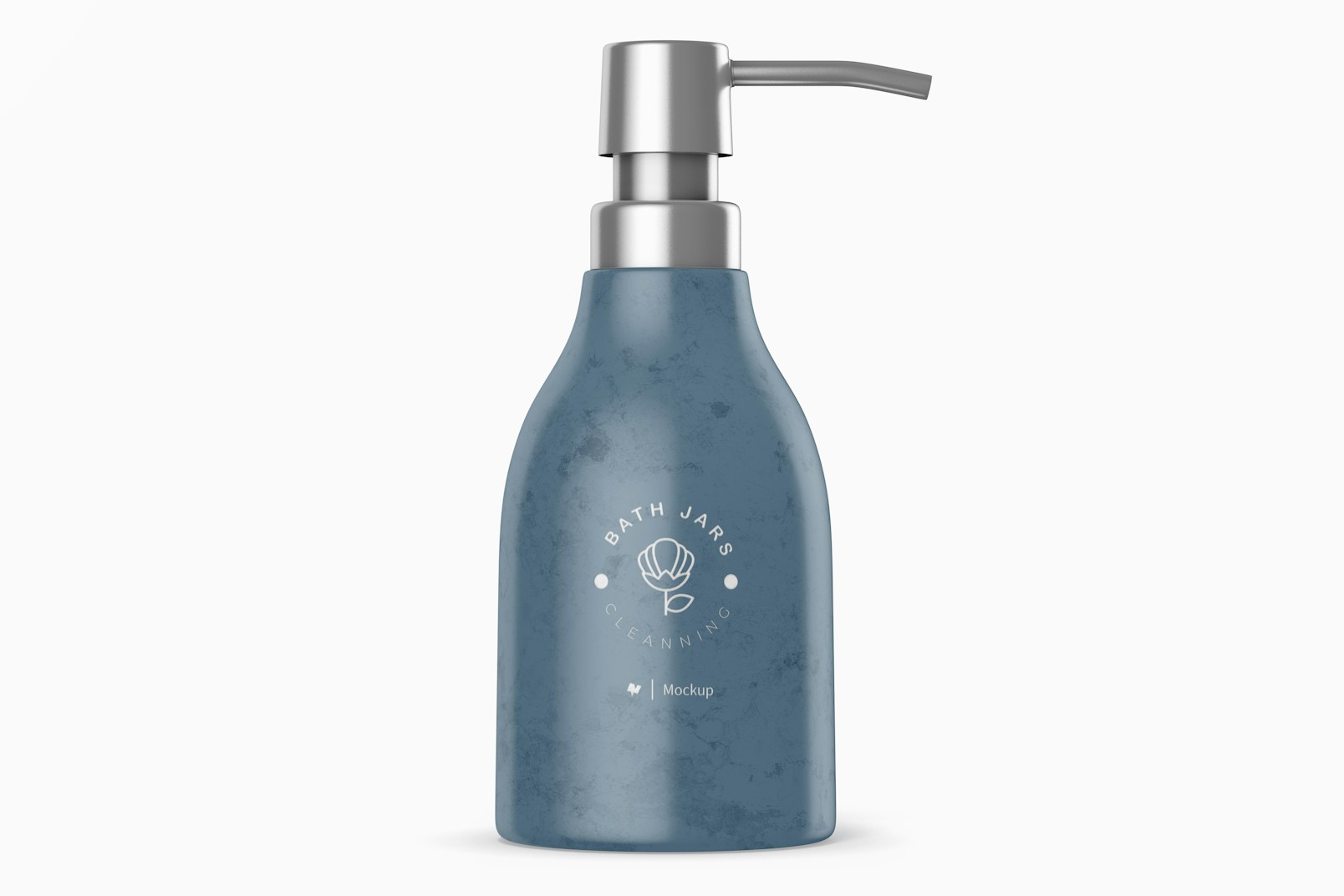 Liquid Soap Container Mockup, Front View