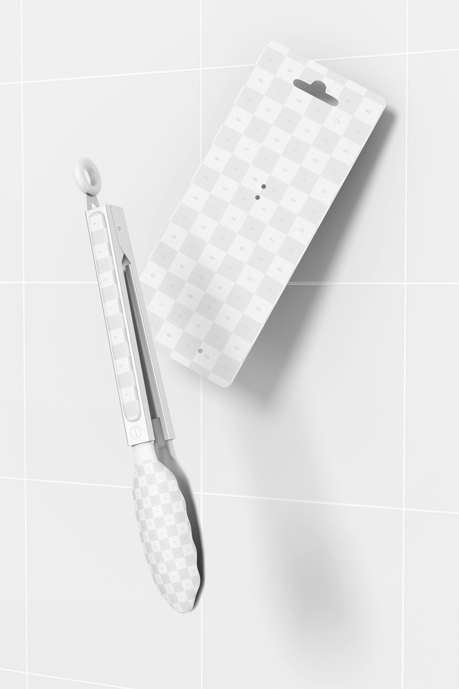 Maqueta de Pinzas de Cocina, Cayendo Maqueta de Pinzas de Cocina, Cayendo