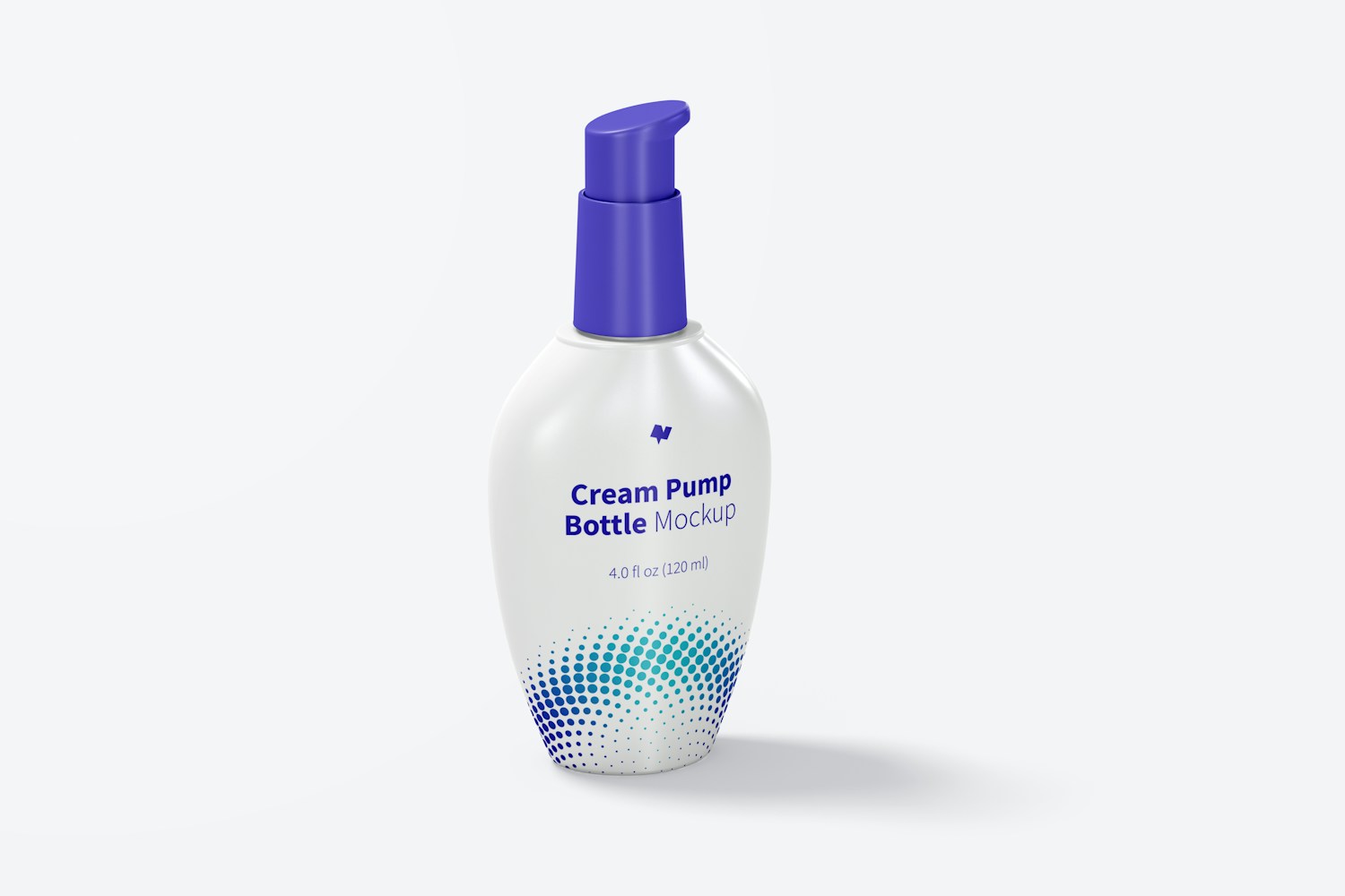 Cream Pump Bottle Mockup Cream Pump Bottle Mockup