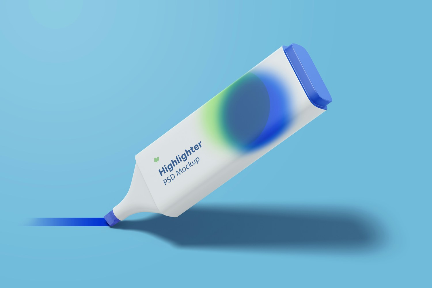 Highlighter Pen Mockup Highlighter Pen Mockup