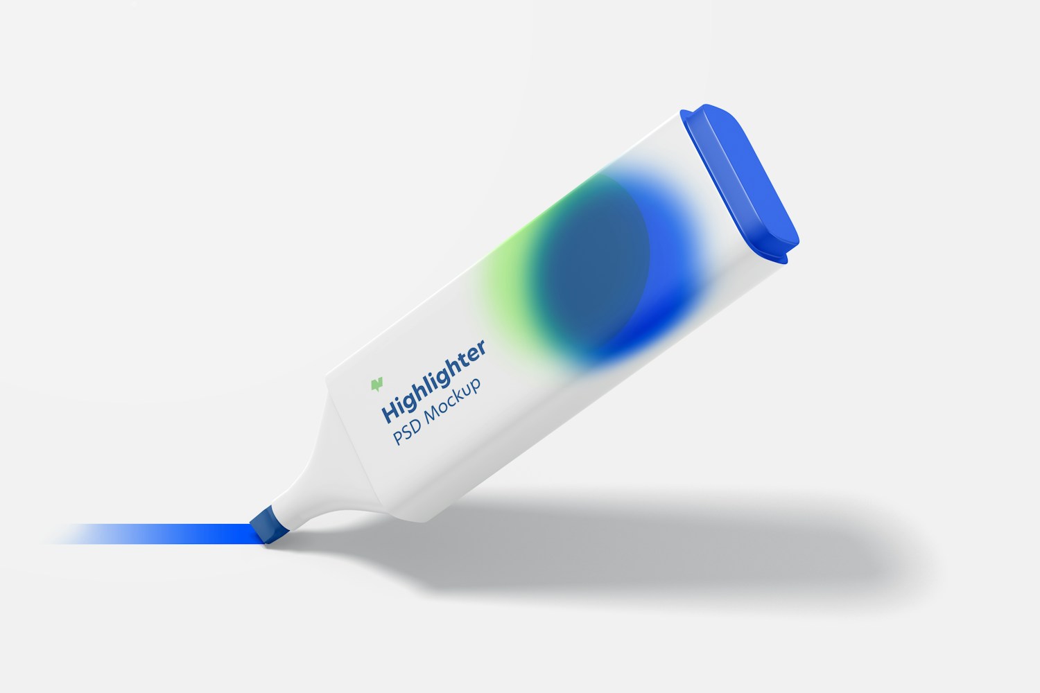 Highlighter Pen Mockup Highlighter Pen Mockup