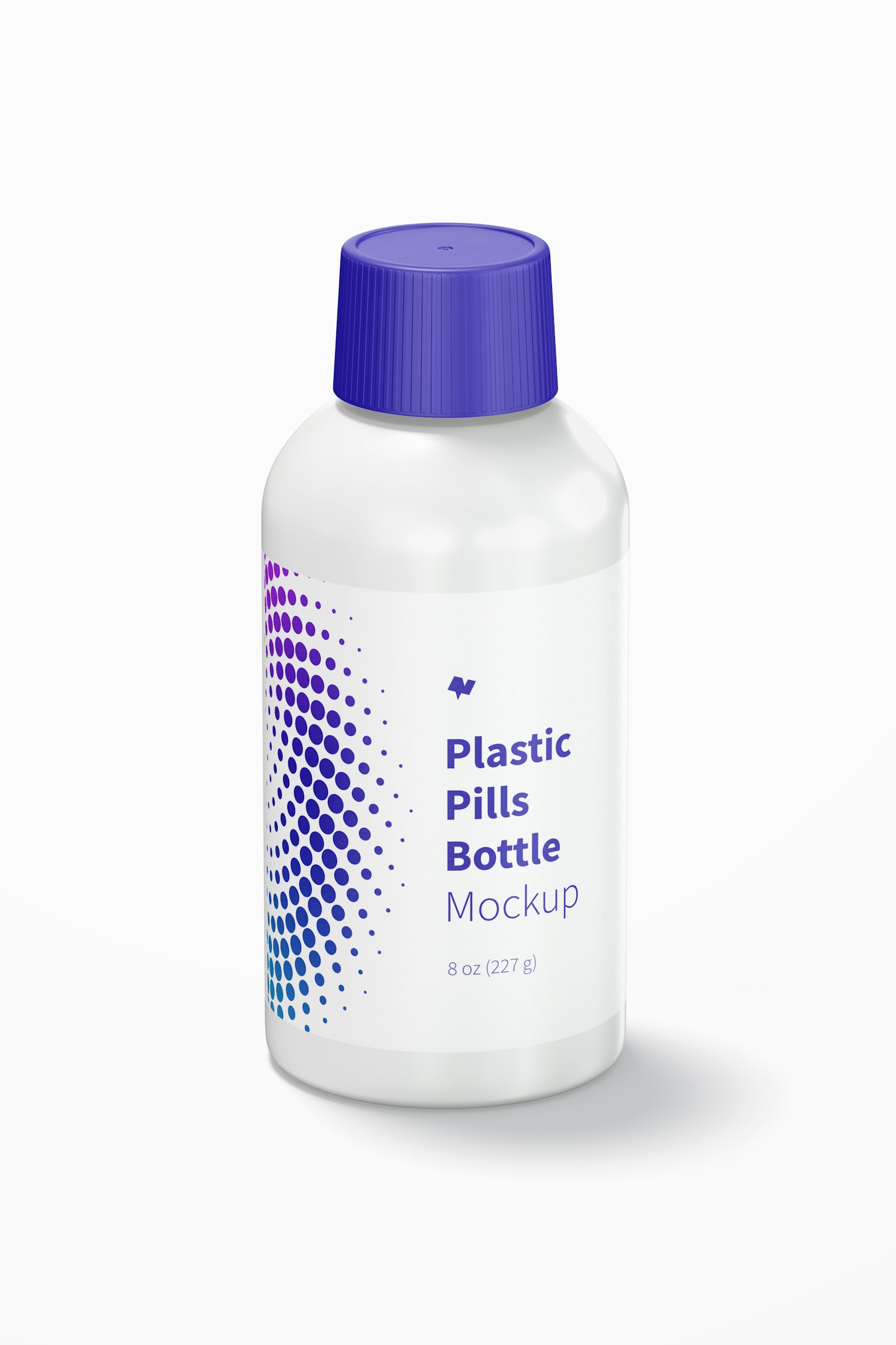 Plastic Pills Bottle Mockup Plastic Pills Bottle Mockup